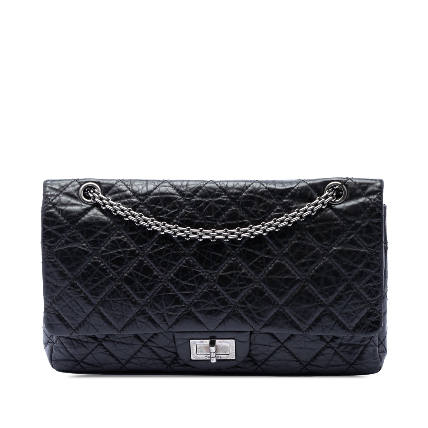 Chanel Quilted Aged Calfskin Reissue 2.55 Double Flap 227