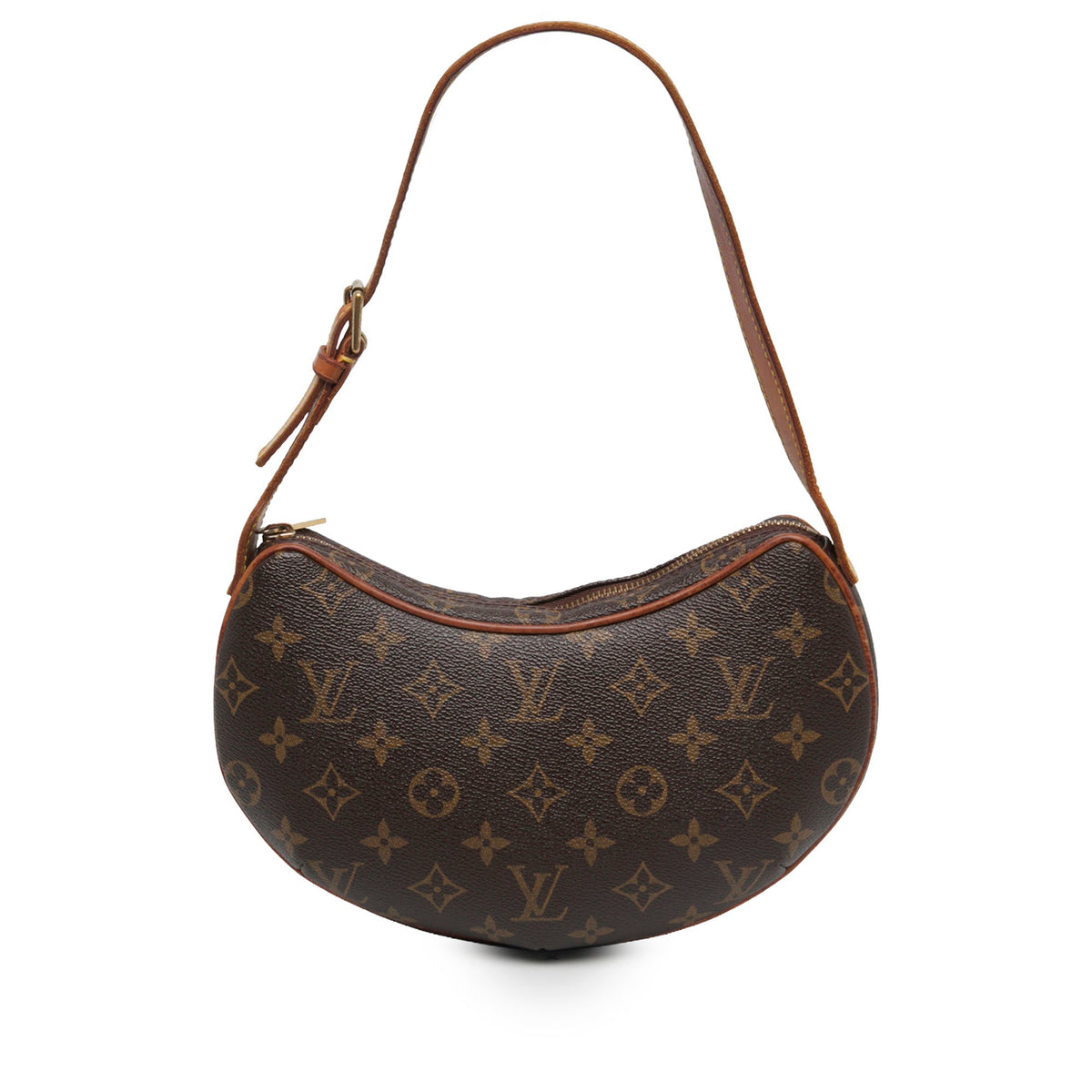 Louis Vuitton Monogram Croissant PM — Brown