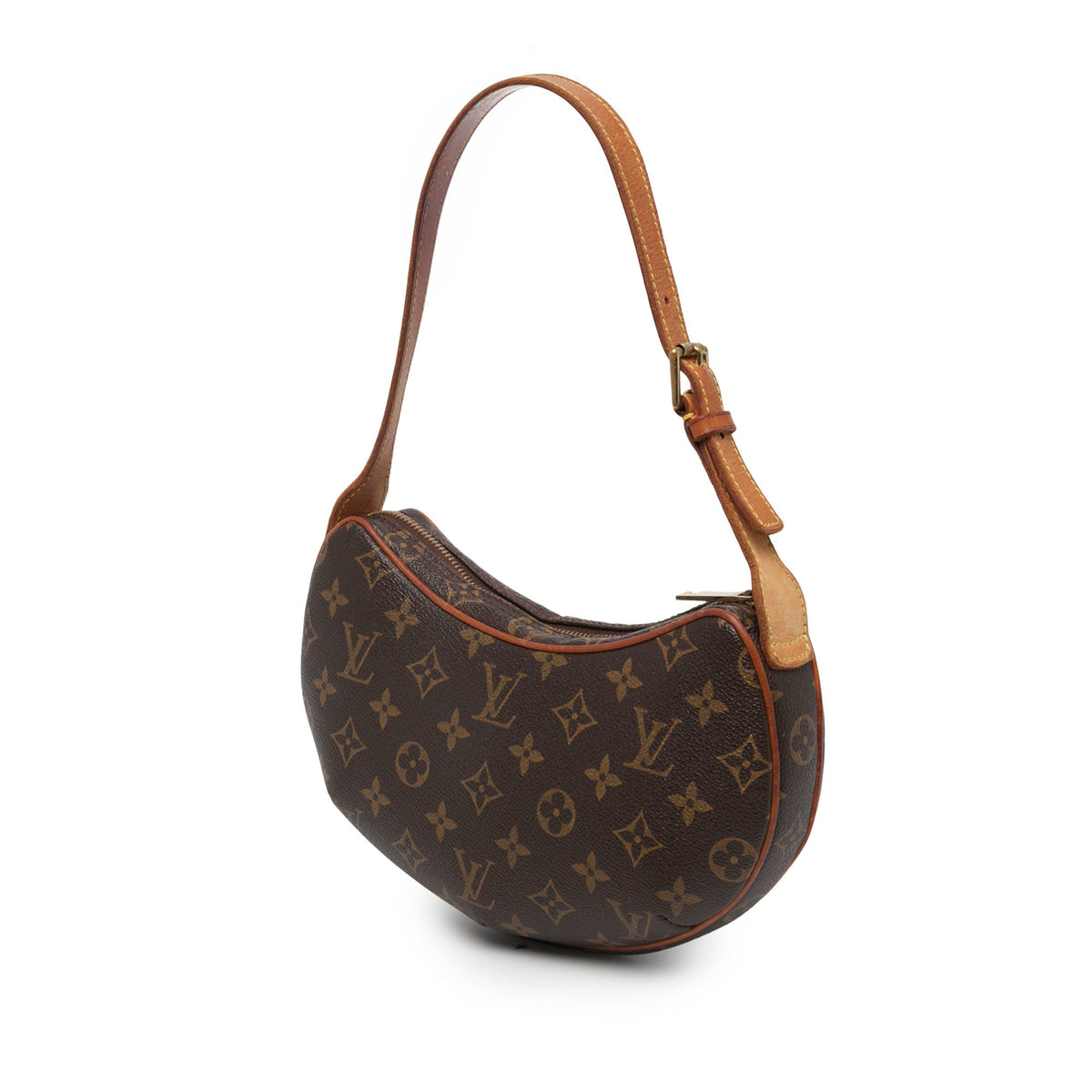 Louis Vuitton Monogram Croissant PM — Brown