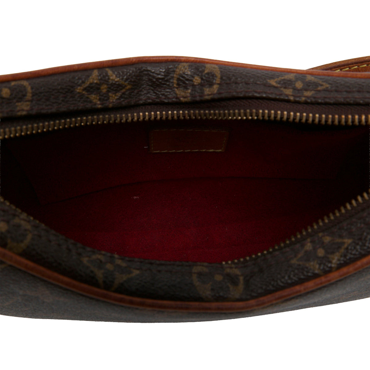 Louis Vuitton Monogram Croissant PM — Brown