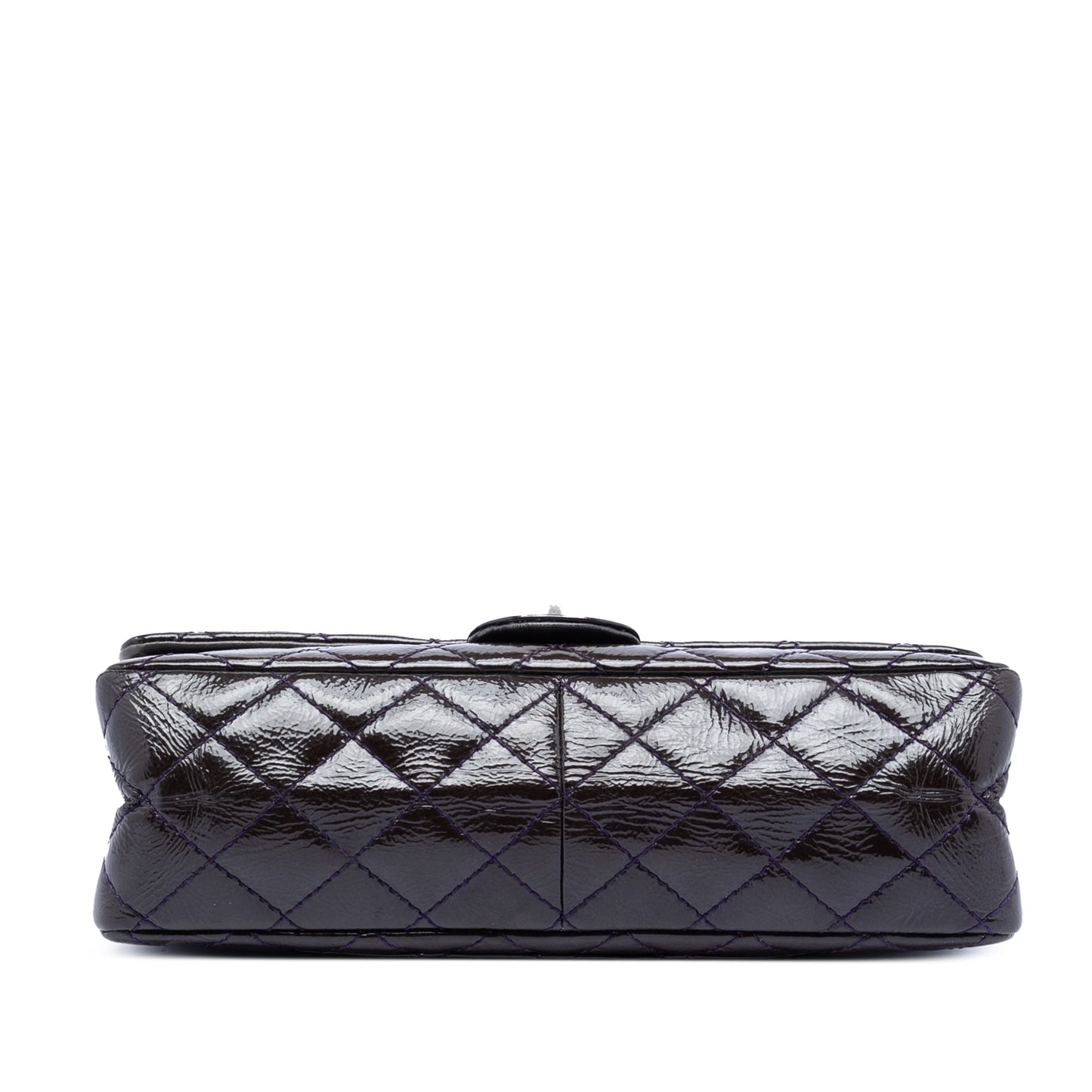 Quilted Crinkled Patent Reissue 2.55 Double Flap 226