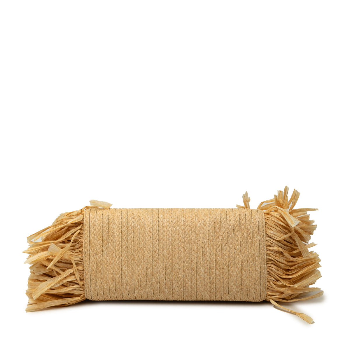 Miu Miu Raffia Straw Fringe Satchel