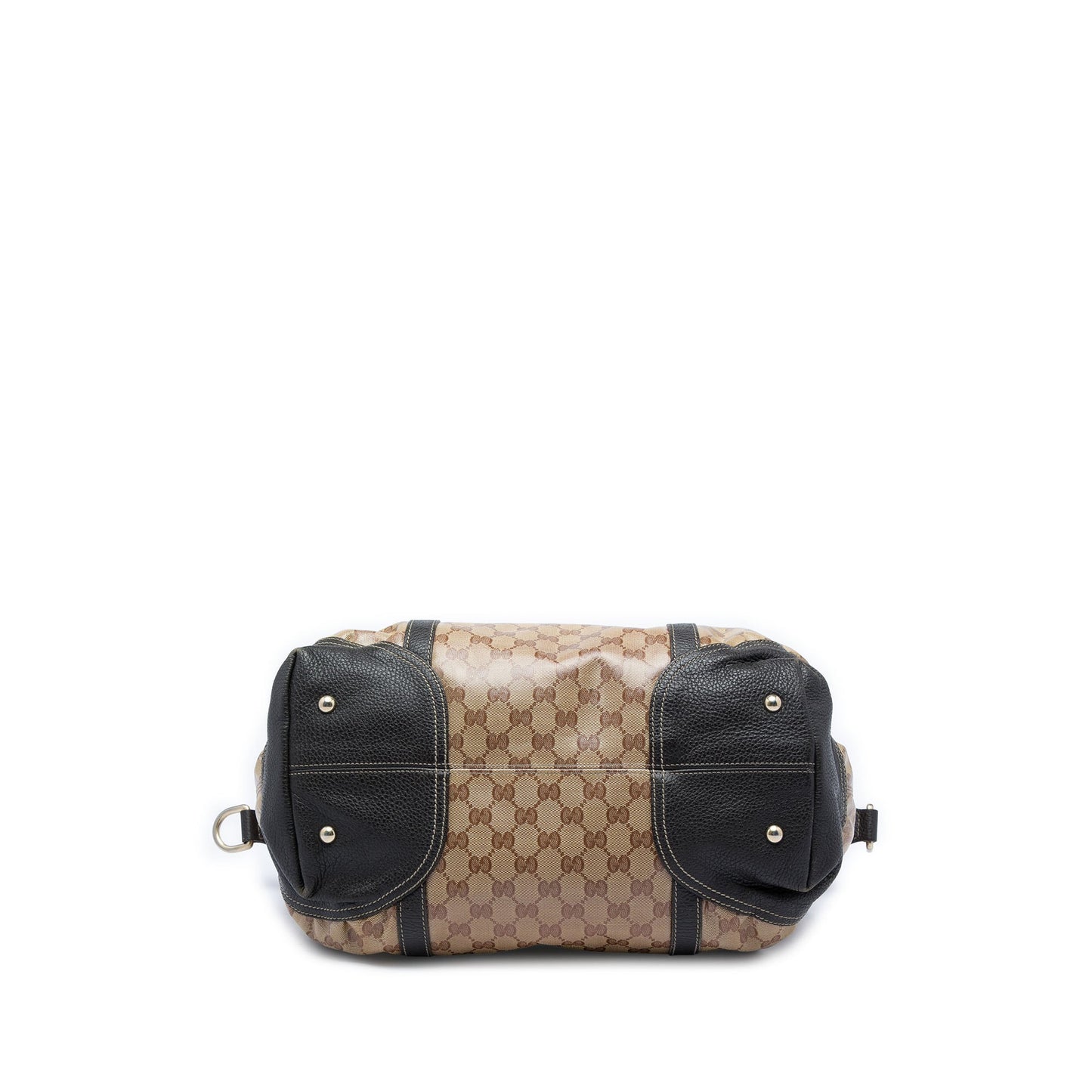 Gucci GG Crystal Horsebit Nail Boston Bag