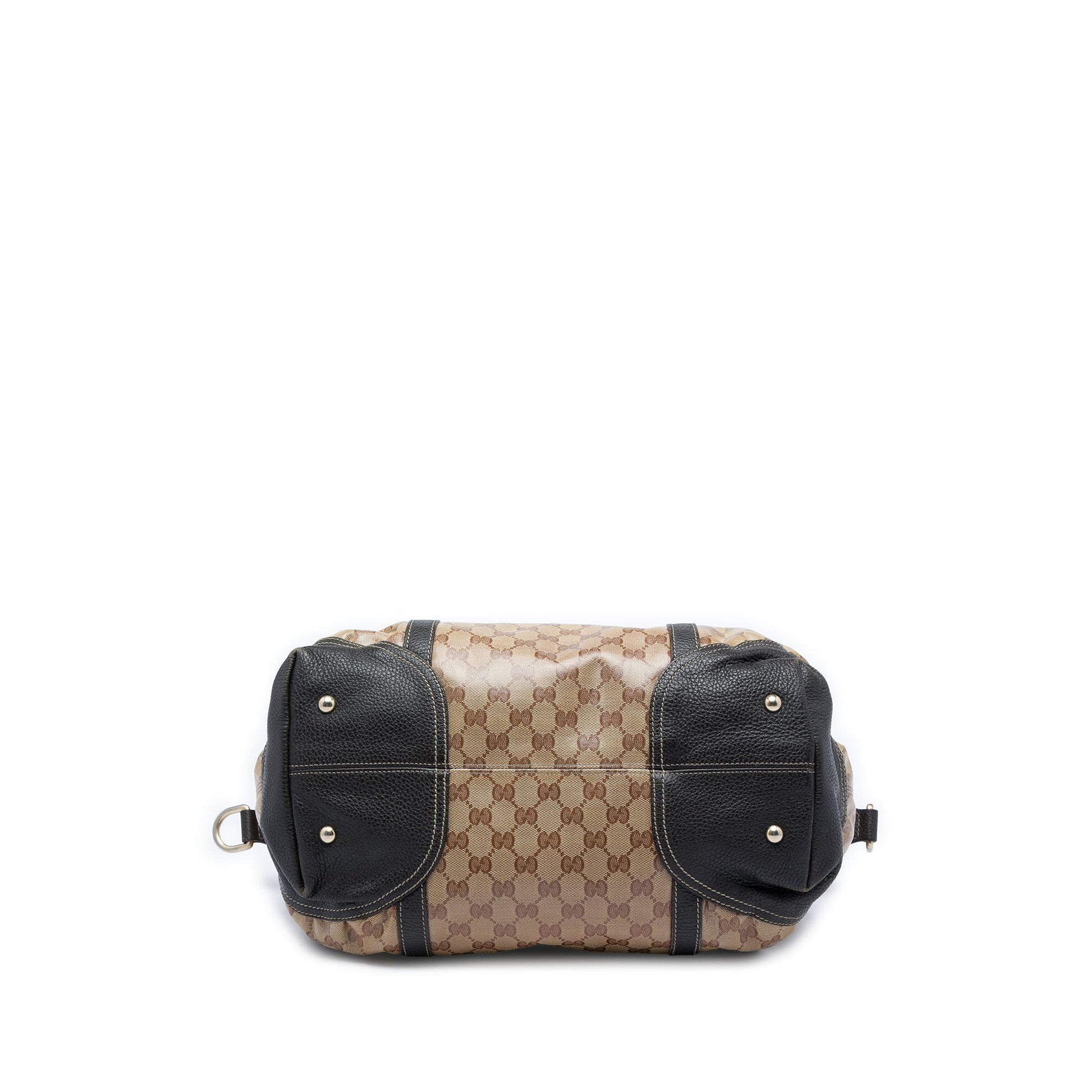 Gucci GG Crystal Horsebit Nail Boston Bag