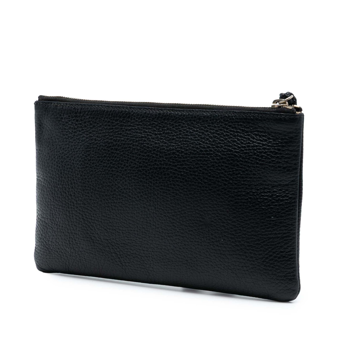 Gucci Calfskin Bamboo Clutch