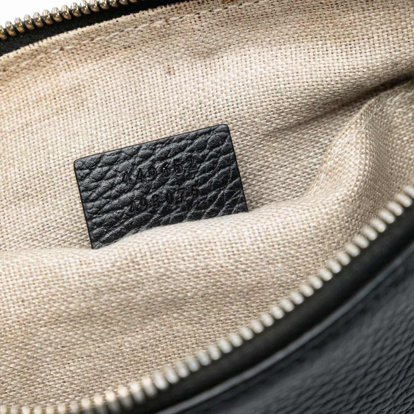 Gucci Calfskin Bamboo Clutch