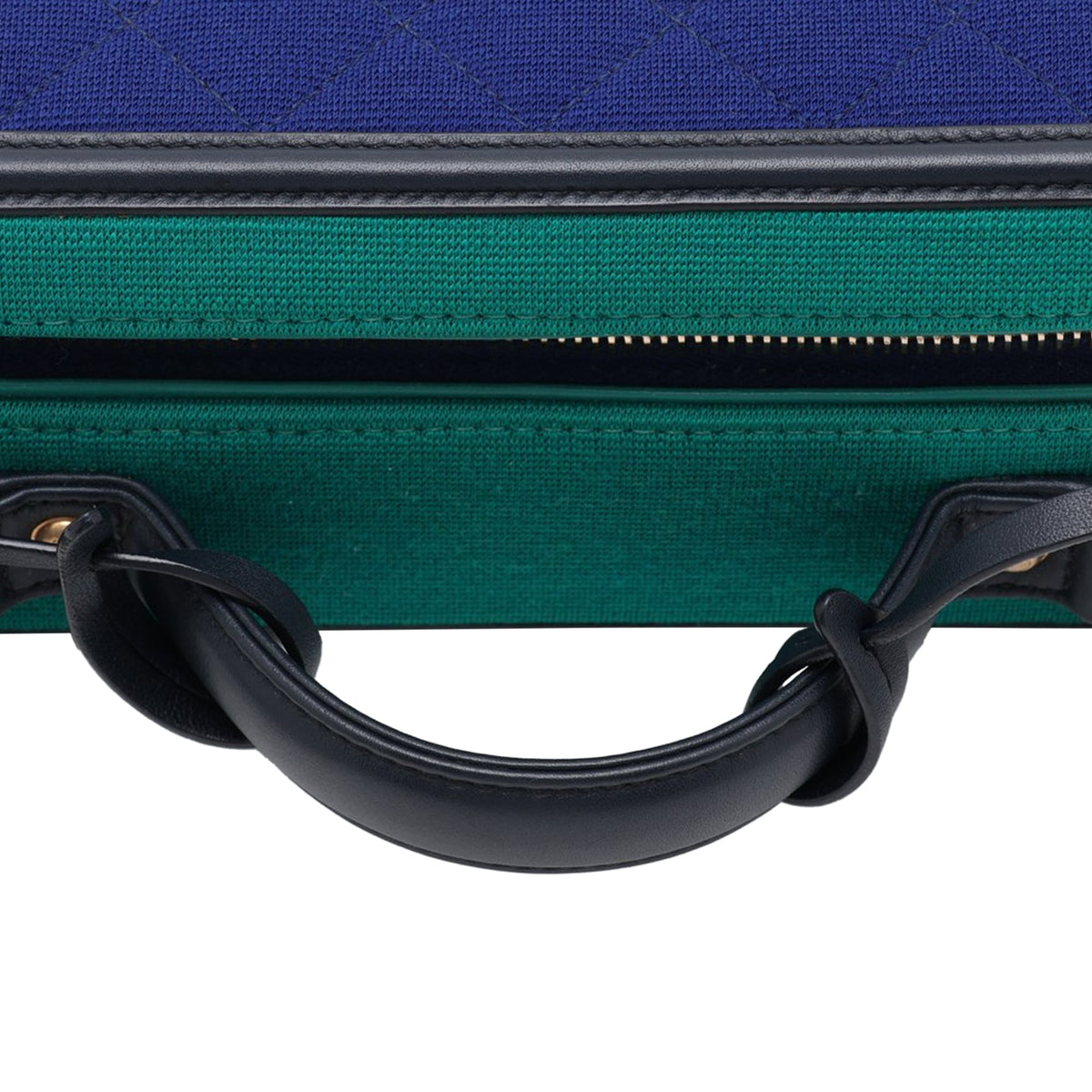 Chanel CC Filigree Vanity Case — Blue