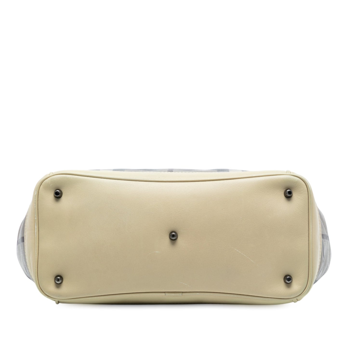 Burberry Smoked Check Coated Canvas Handbag