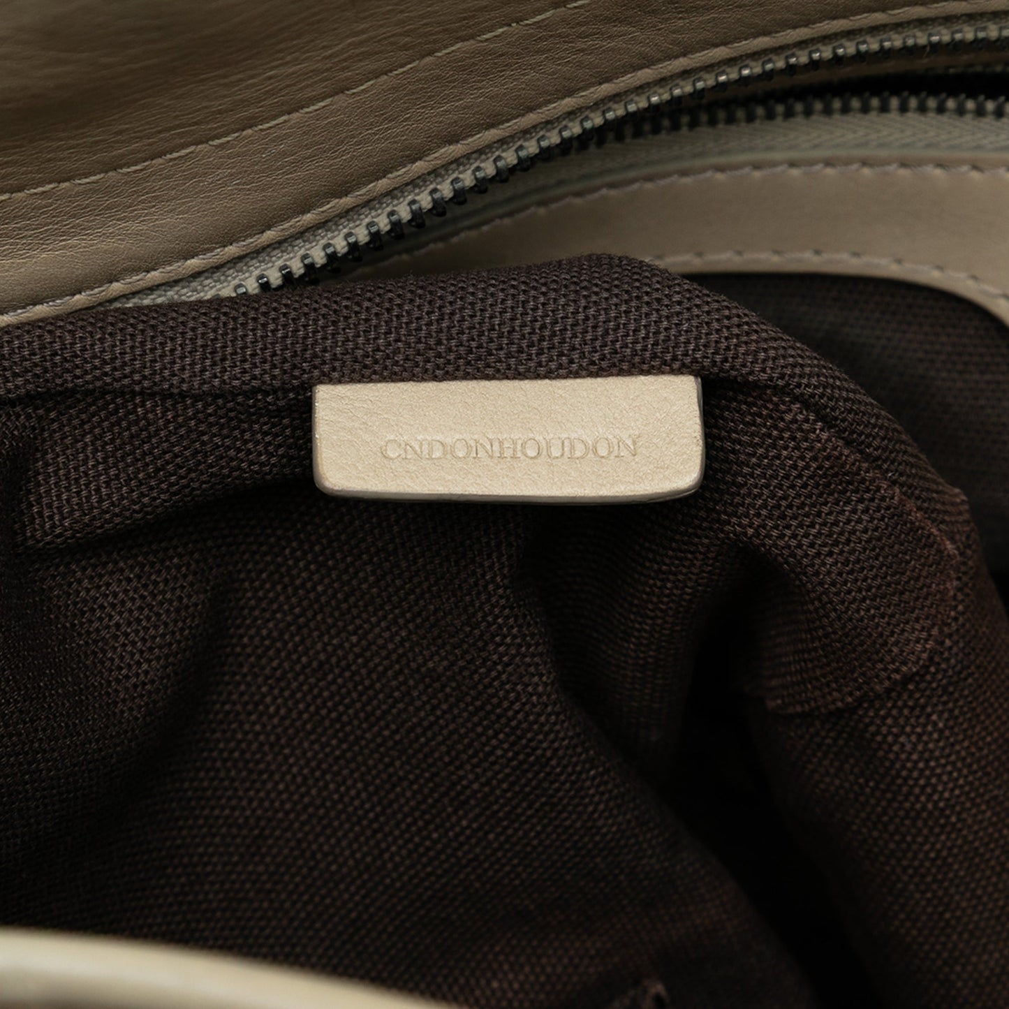 Burberry Smoked Check Coated Canvas Handbag