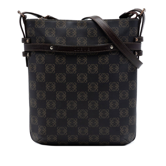 LOEWE Anagram Coated Canvas Crossbody
