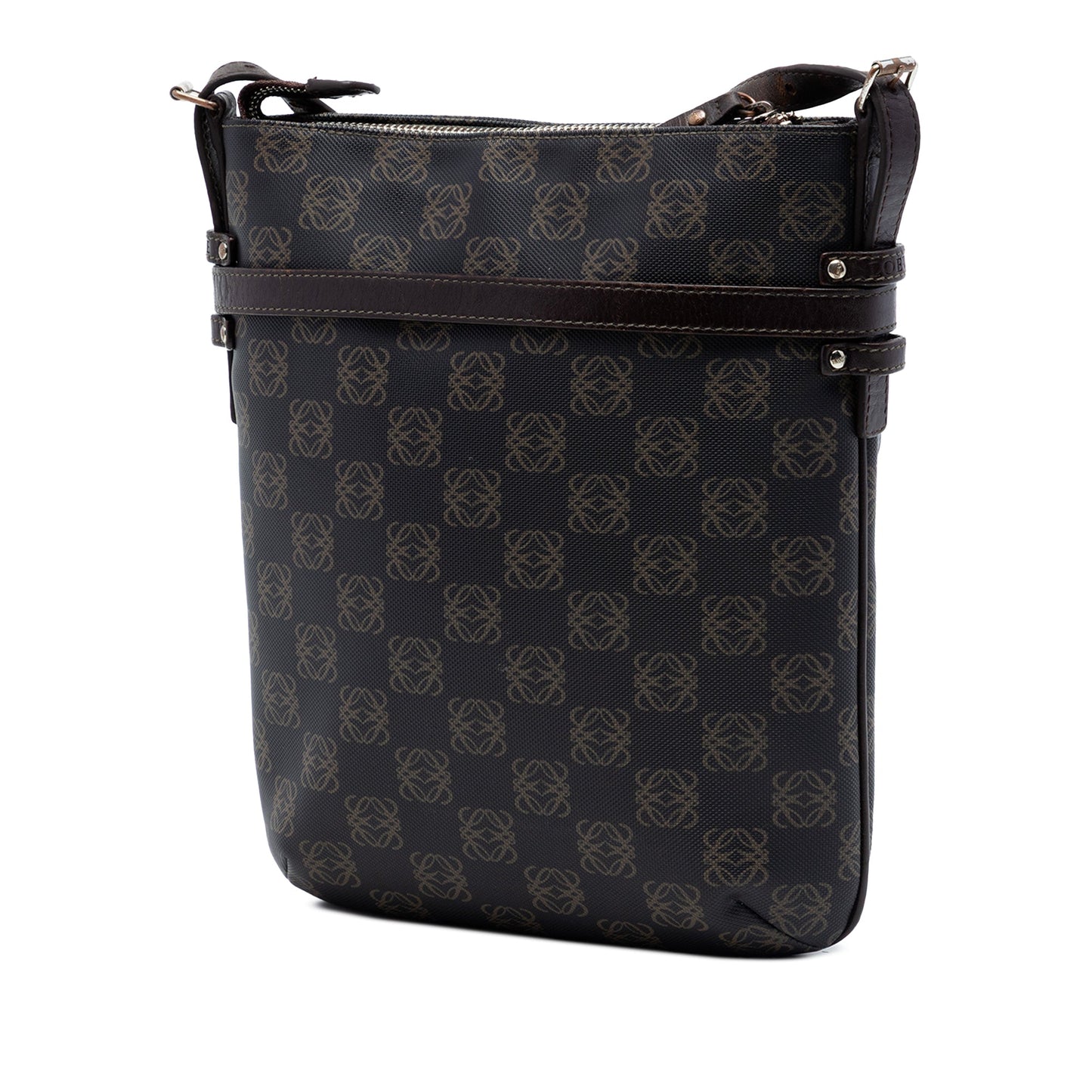 LOEWE Anagram Coated Canvas Crossbody