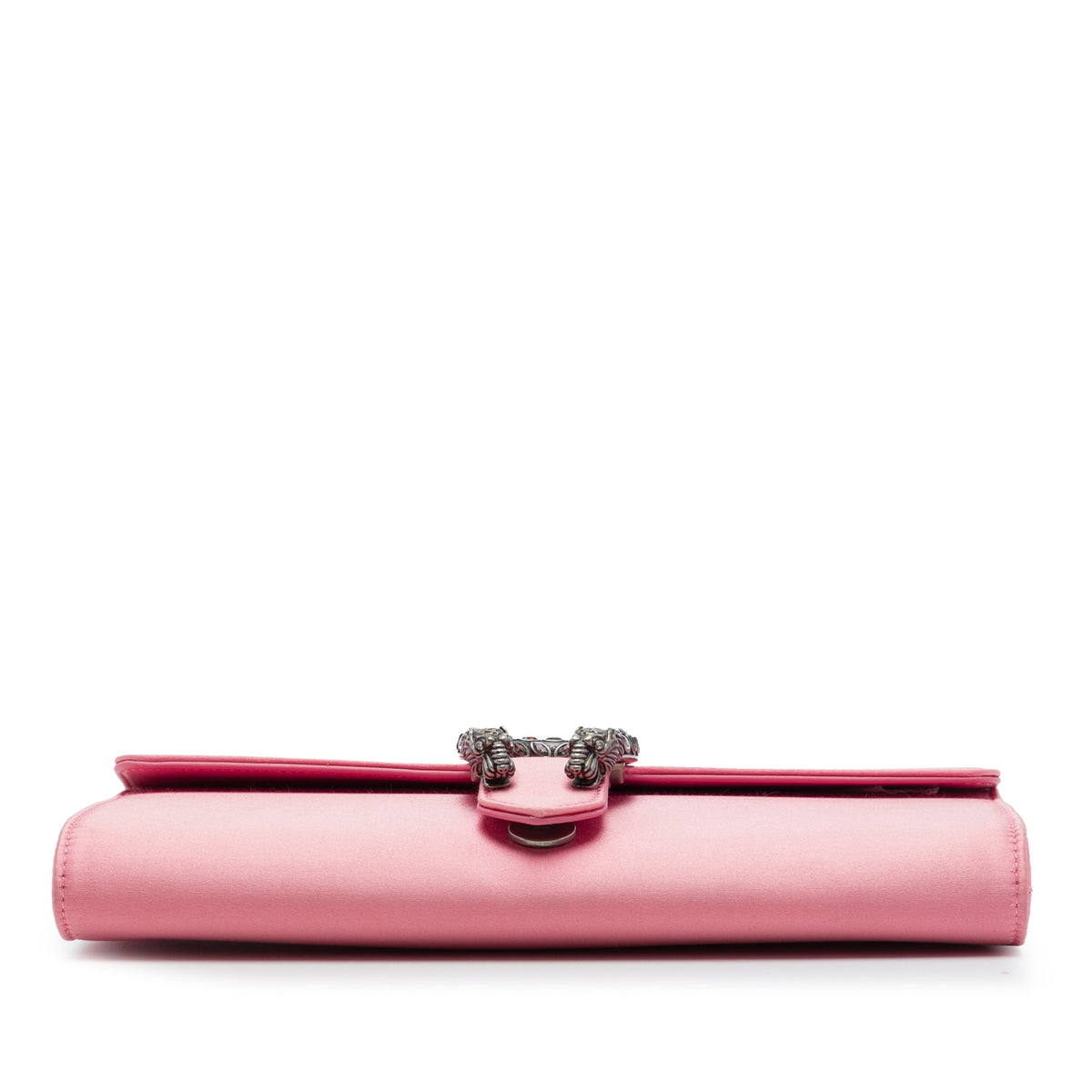 Gucci Satin Dionysus Clutch — Pink