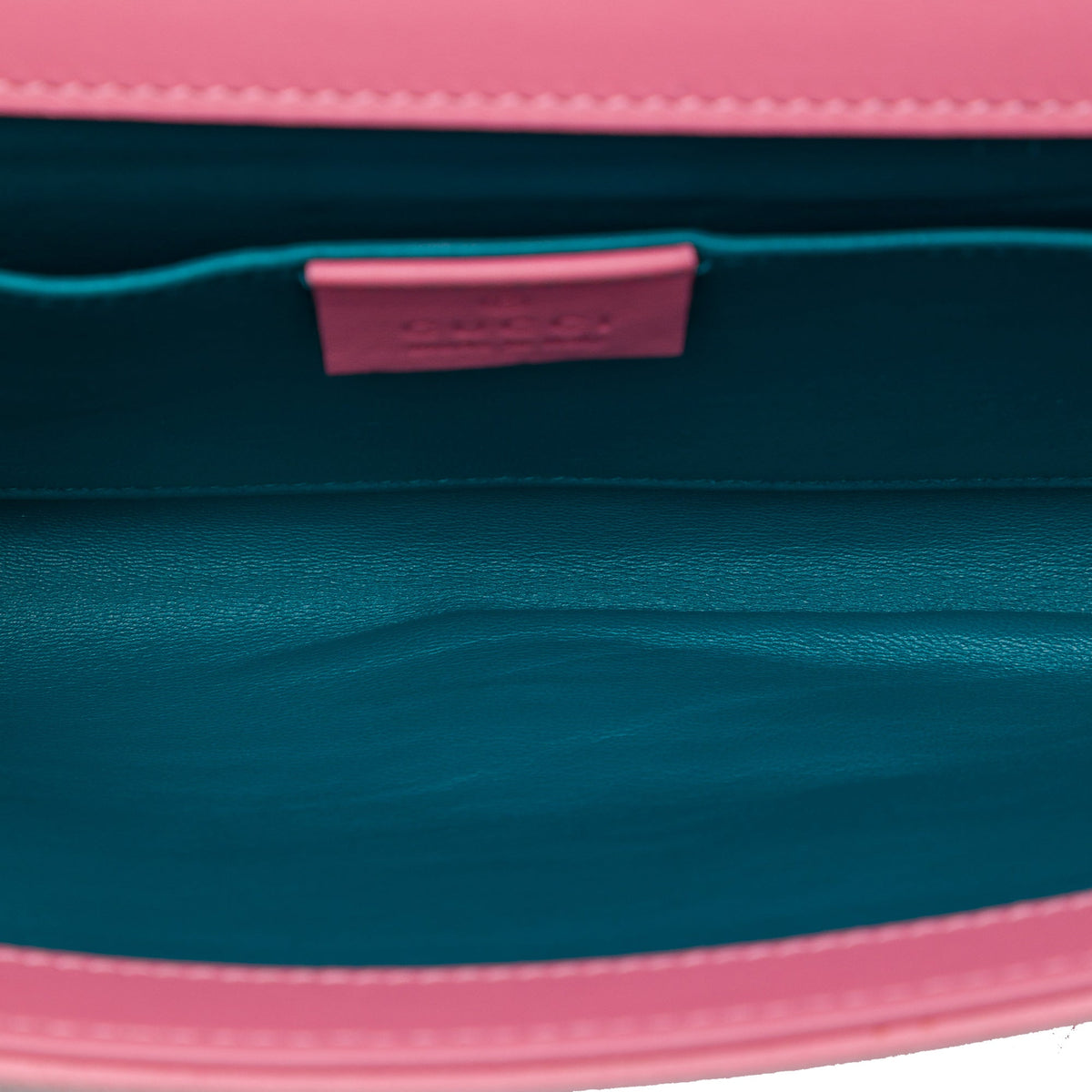 Gucci Satin Dionysus Clutch — Pink