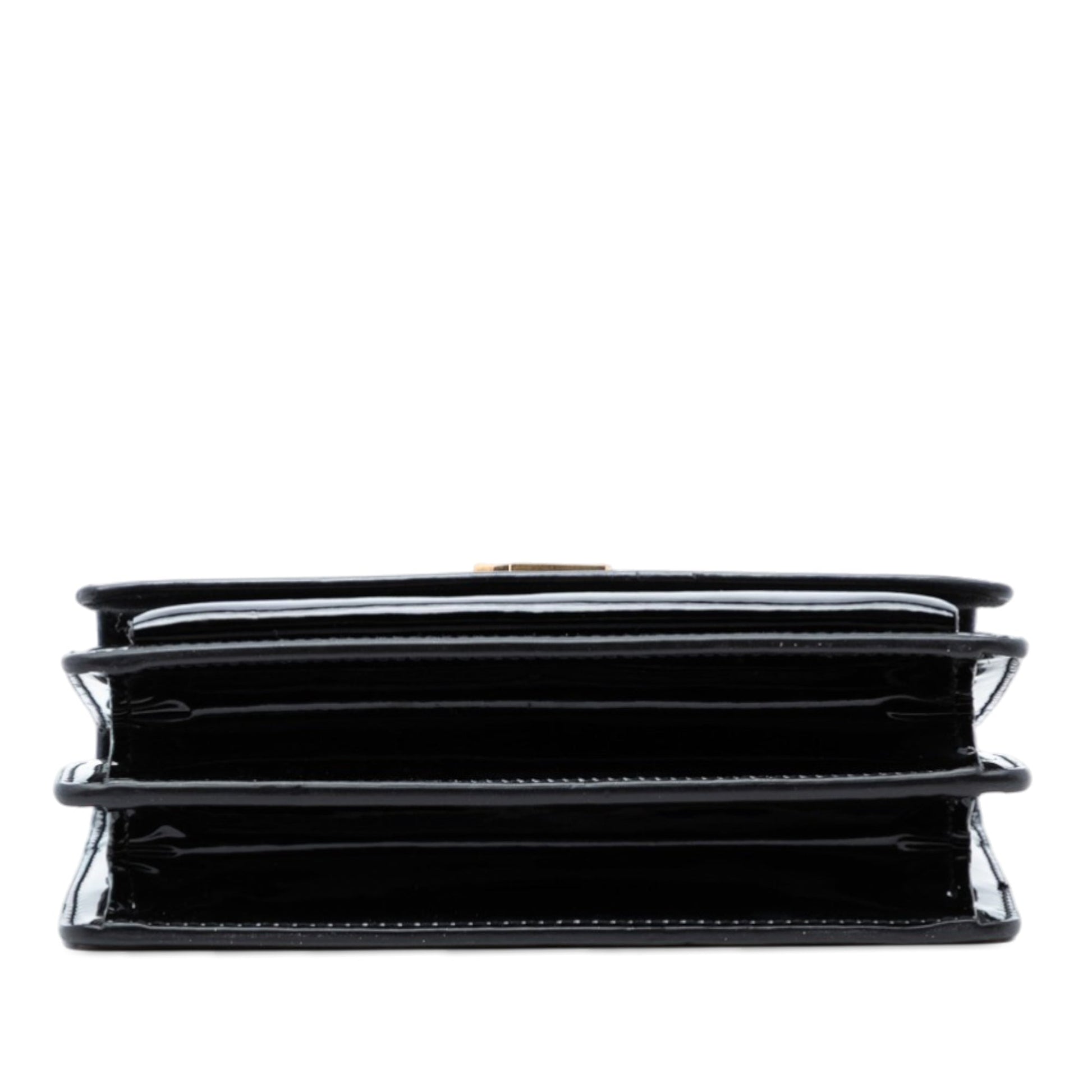 Small Patent Monogram Sunset Crossbody