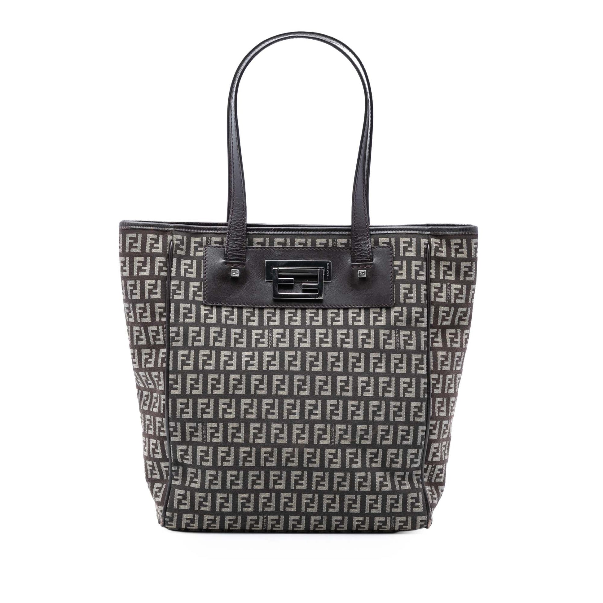 Fendi Zucchino Canvas Tote