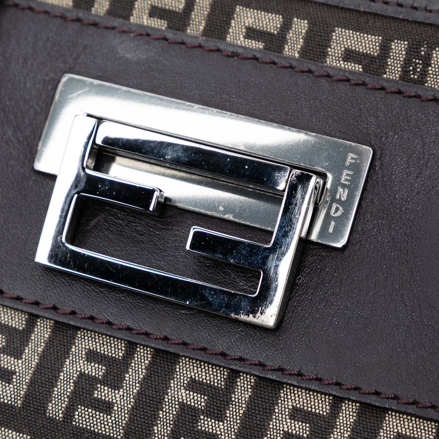 Fendi Zucchino Canvas Tote