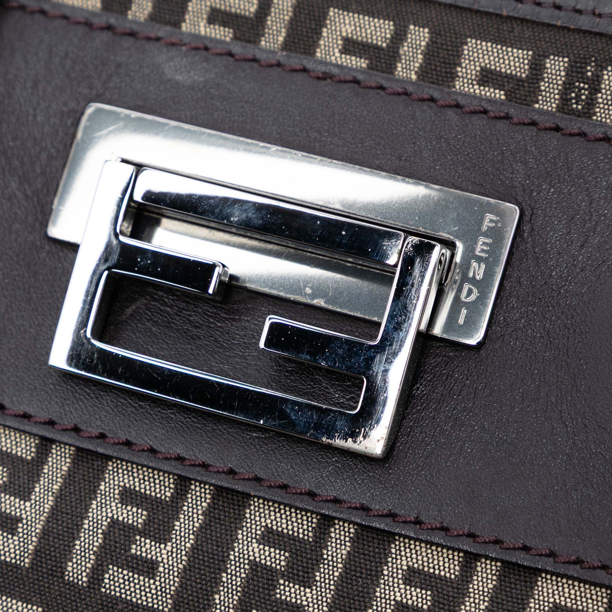 Fendi Zucchino Canvas Tote