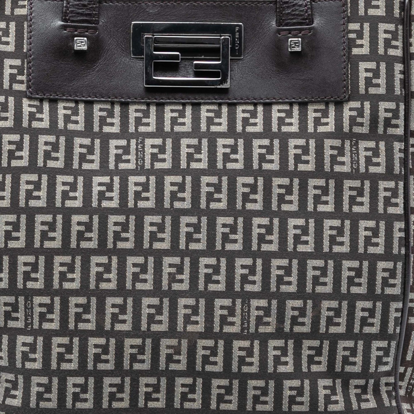 Fendi Zucchino Canvas Tote