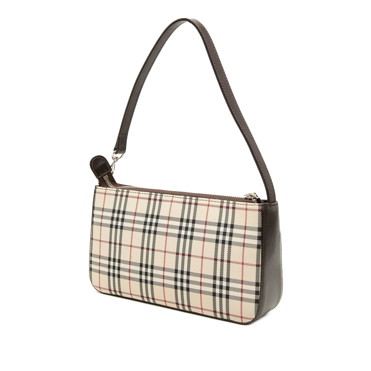 Burberry House Check Canvas Shoulder Bag