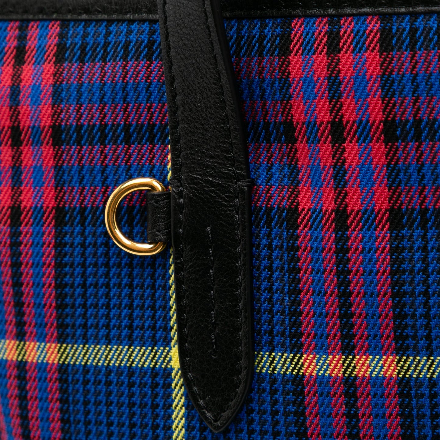 Mulberry Plaid Canvas Tote