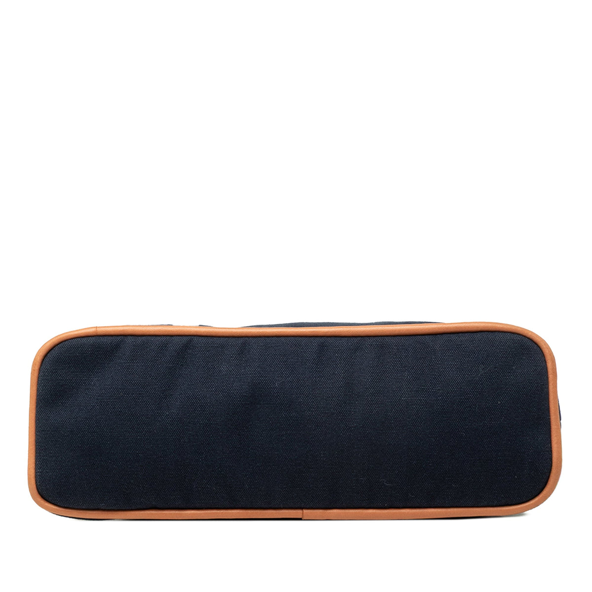 Hermès Toile Bolide Trousse De Voyage Pouch PM — Blue