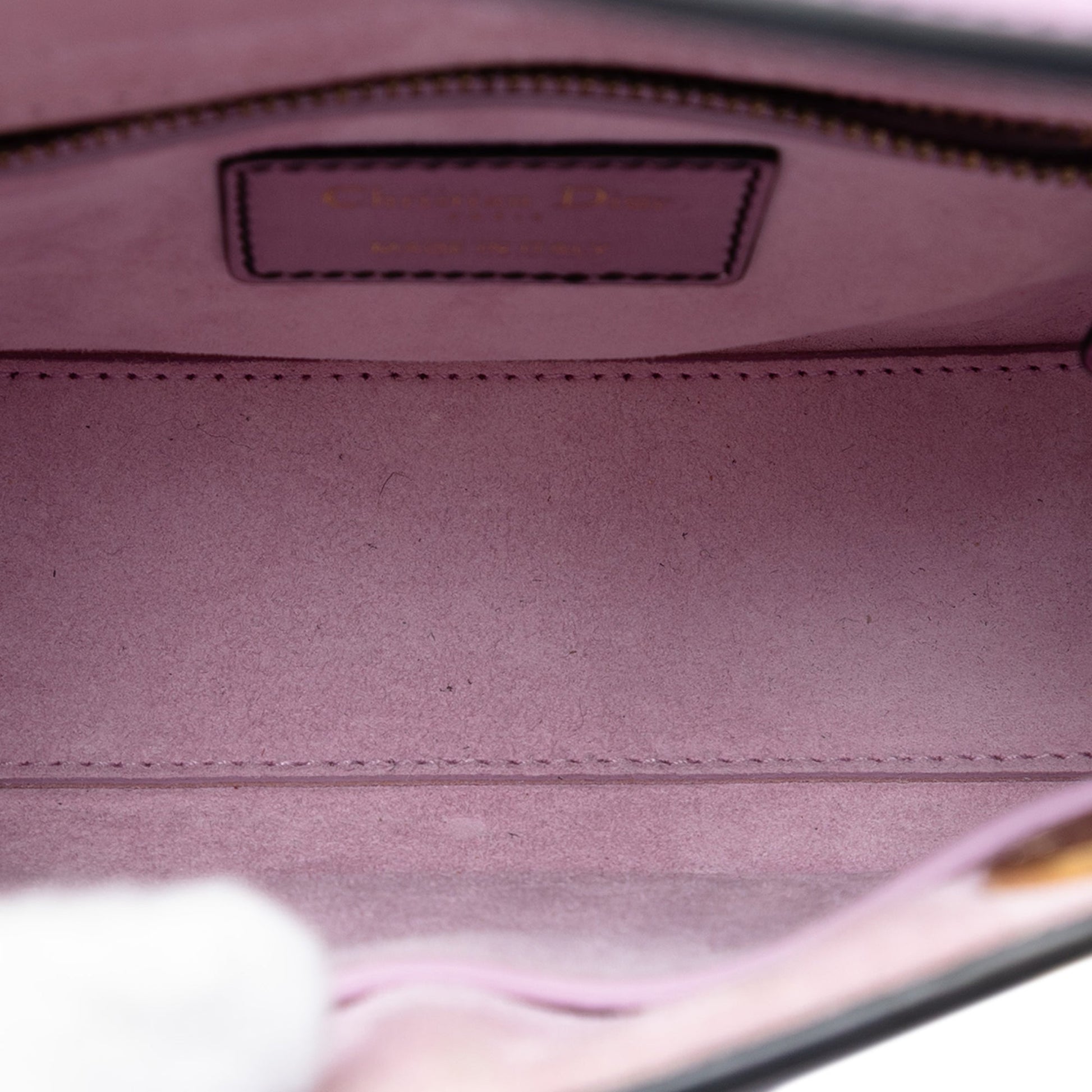 Dior Mini Metallic Patent Lady Dior