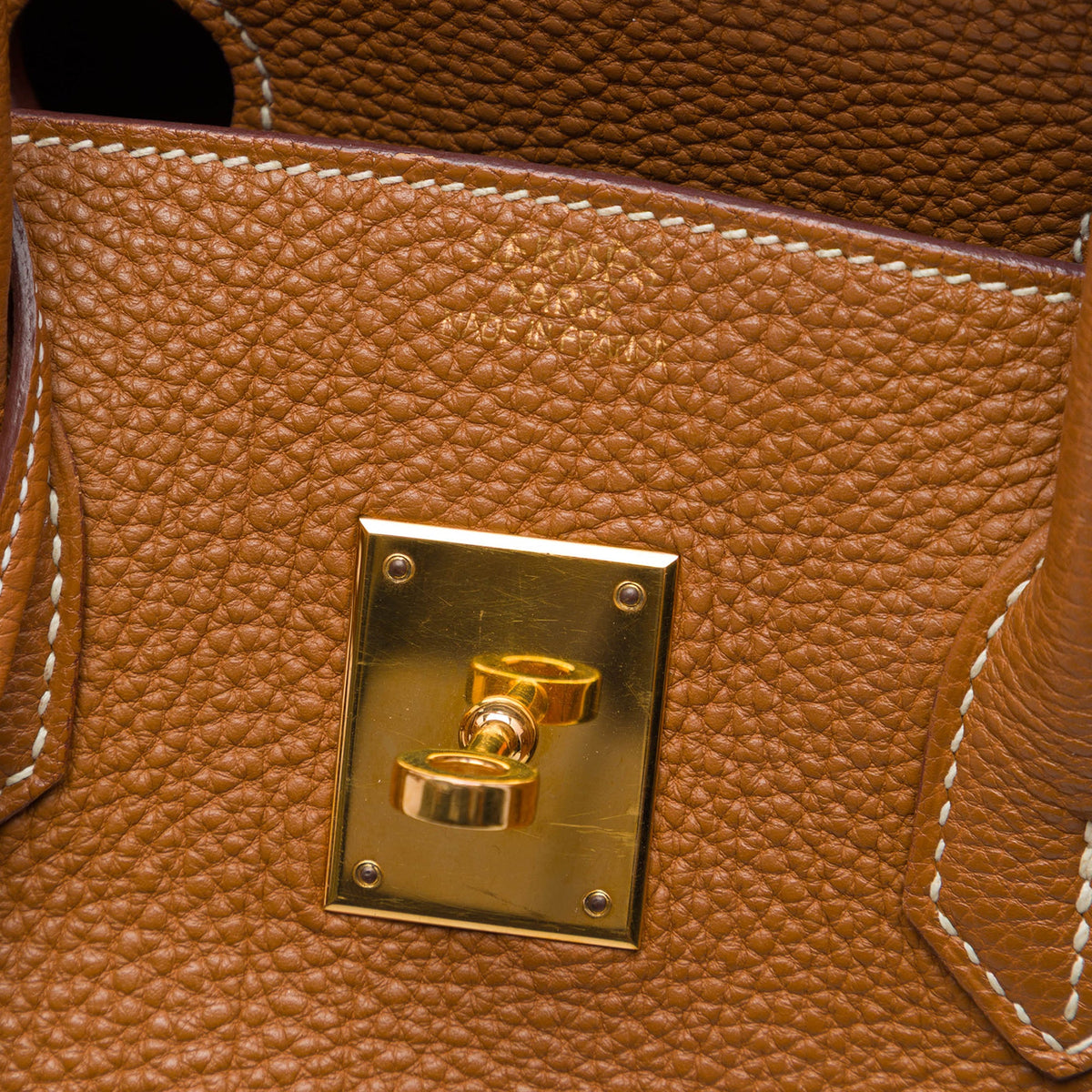 Hermès Togo Birkin Retourne 35 — Brown