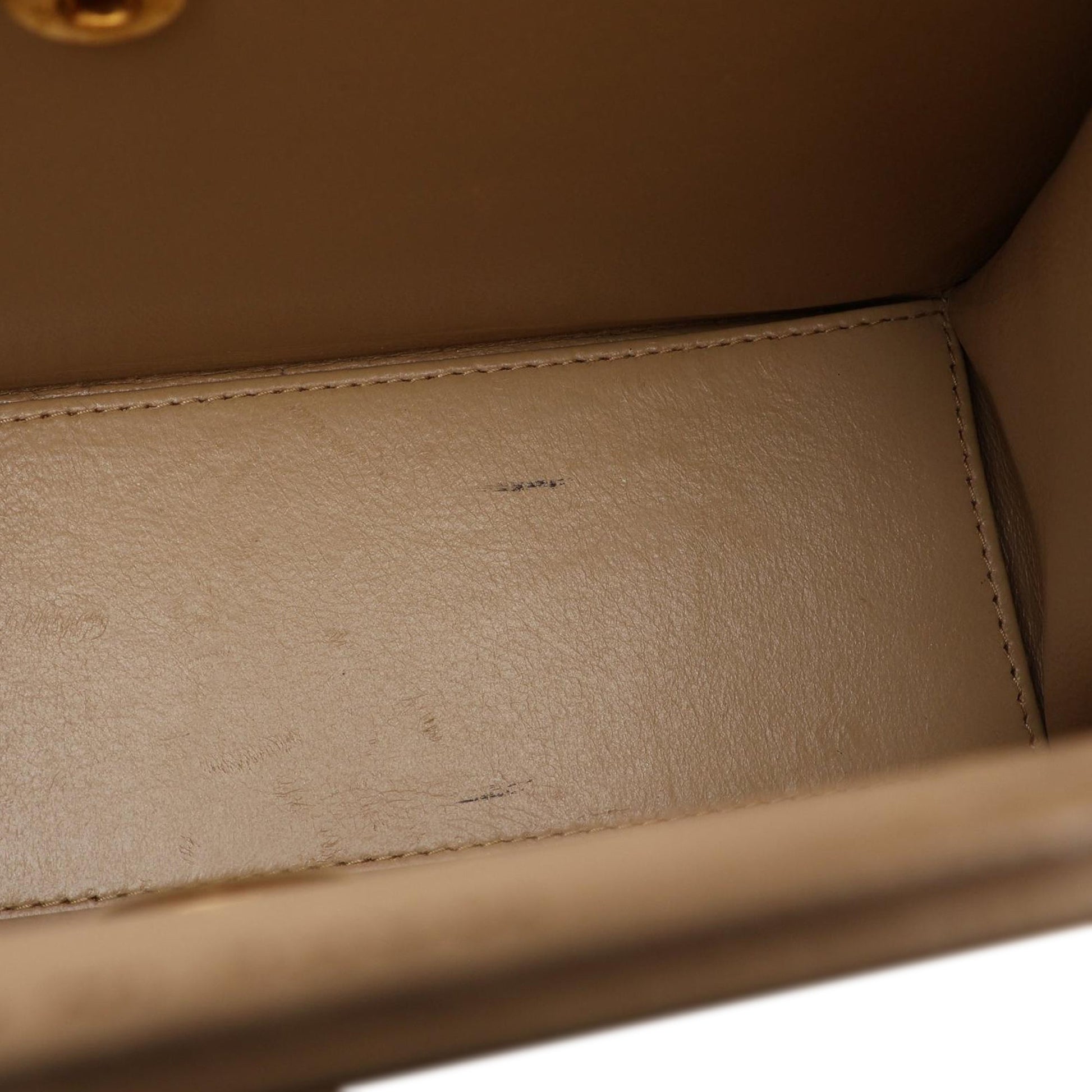 Chanel Lambskin Trapezoid Chain Flap