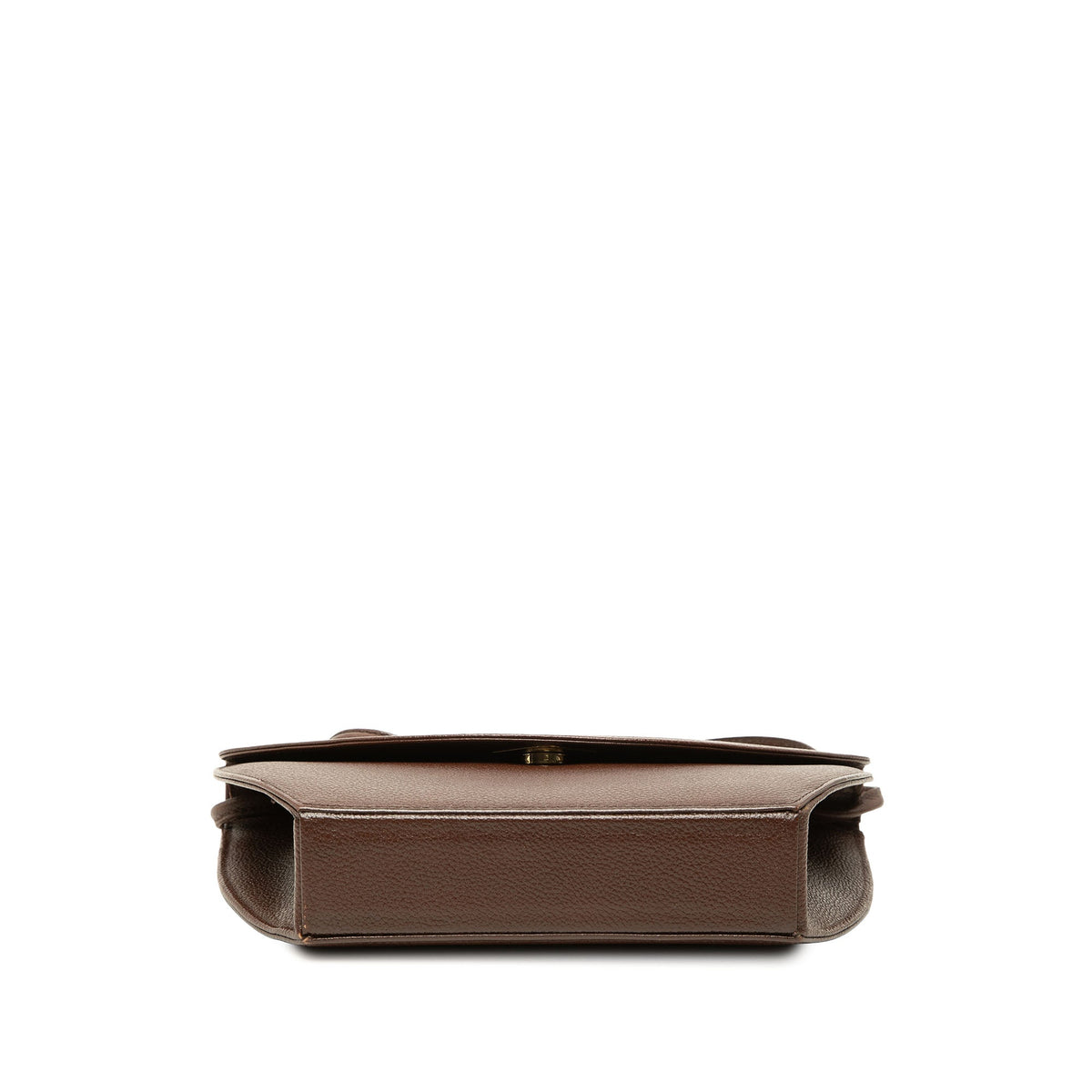 Saint Laurent Leather Crossbody — Brown