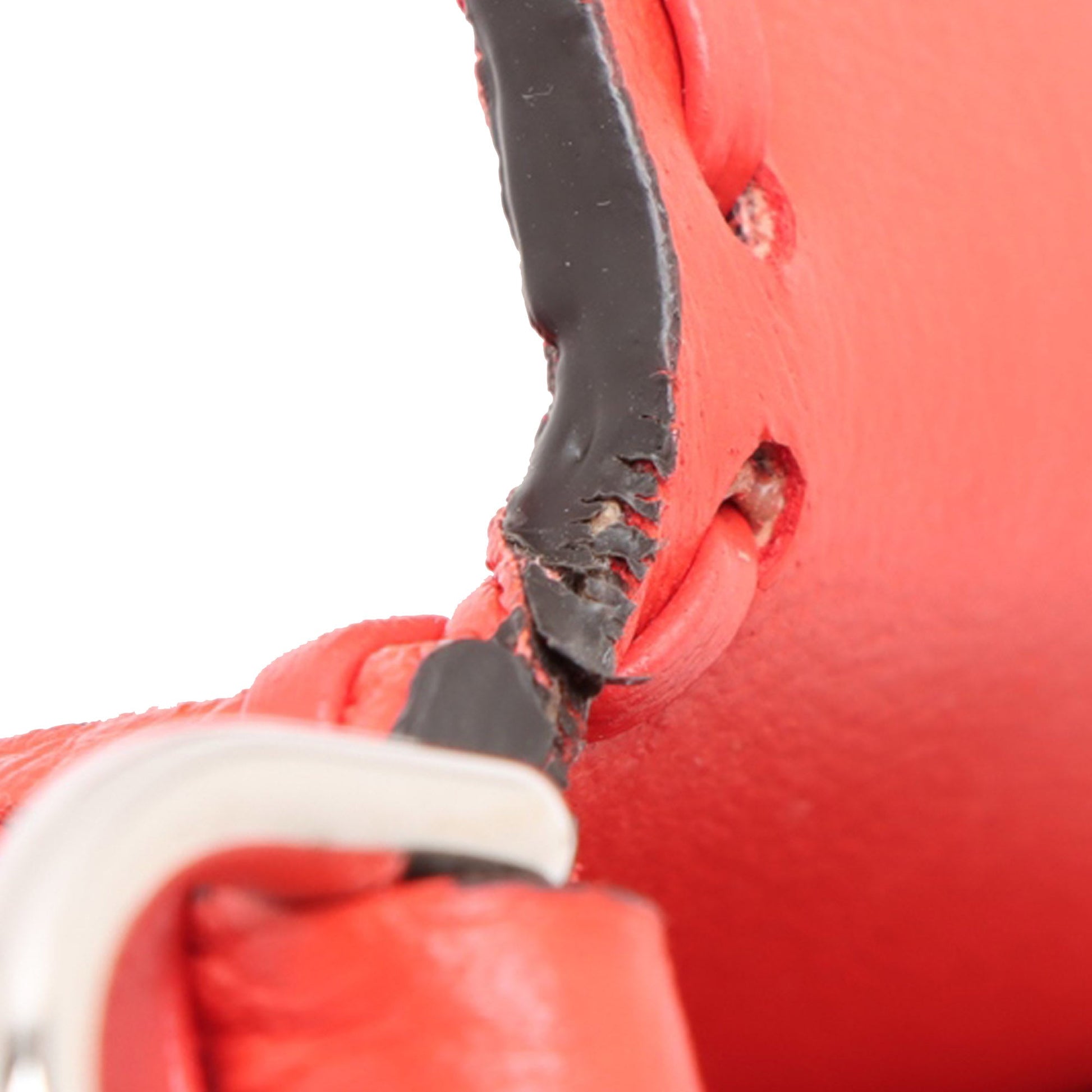 Fendi Mini Leather Selleria Baguette Satchel