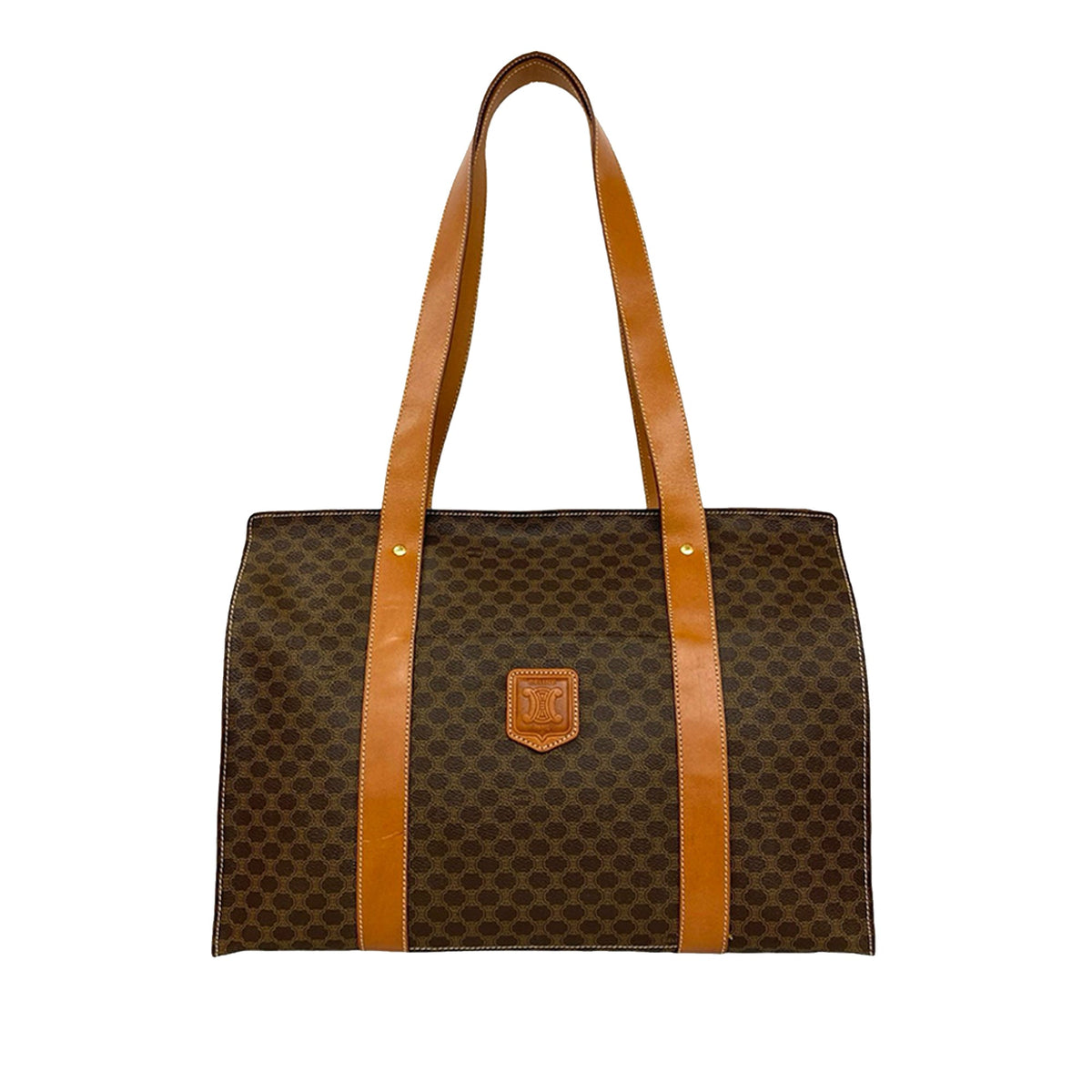 Celine Macadam Coated Canvas Tote