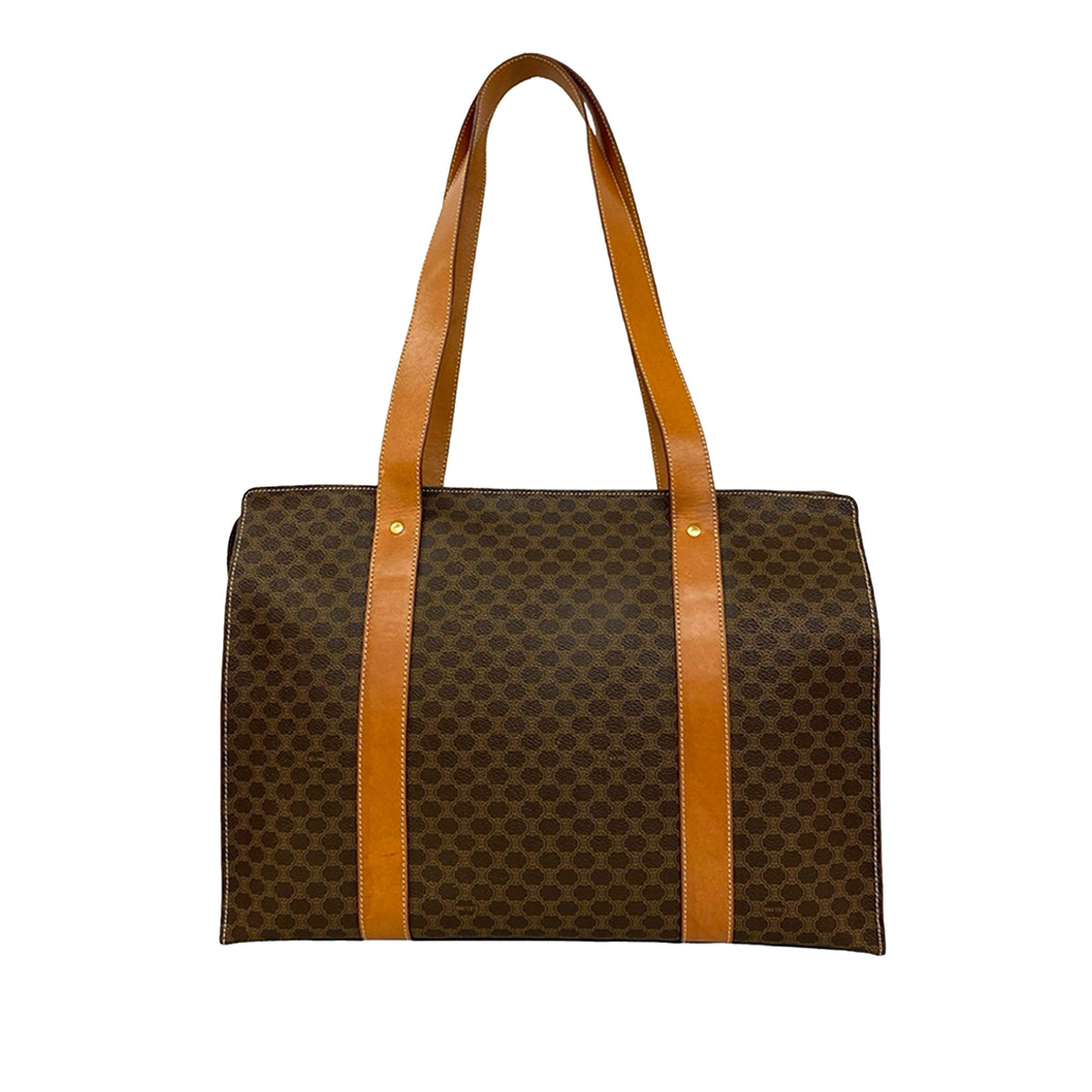 Celine Macadam Coated Canvas Tote