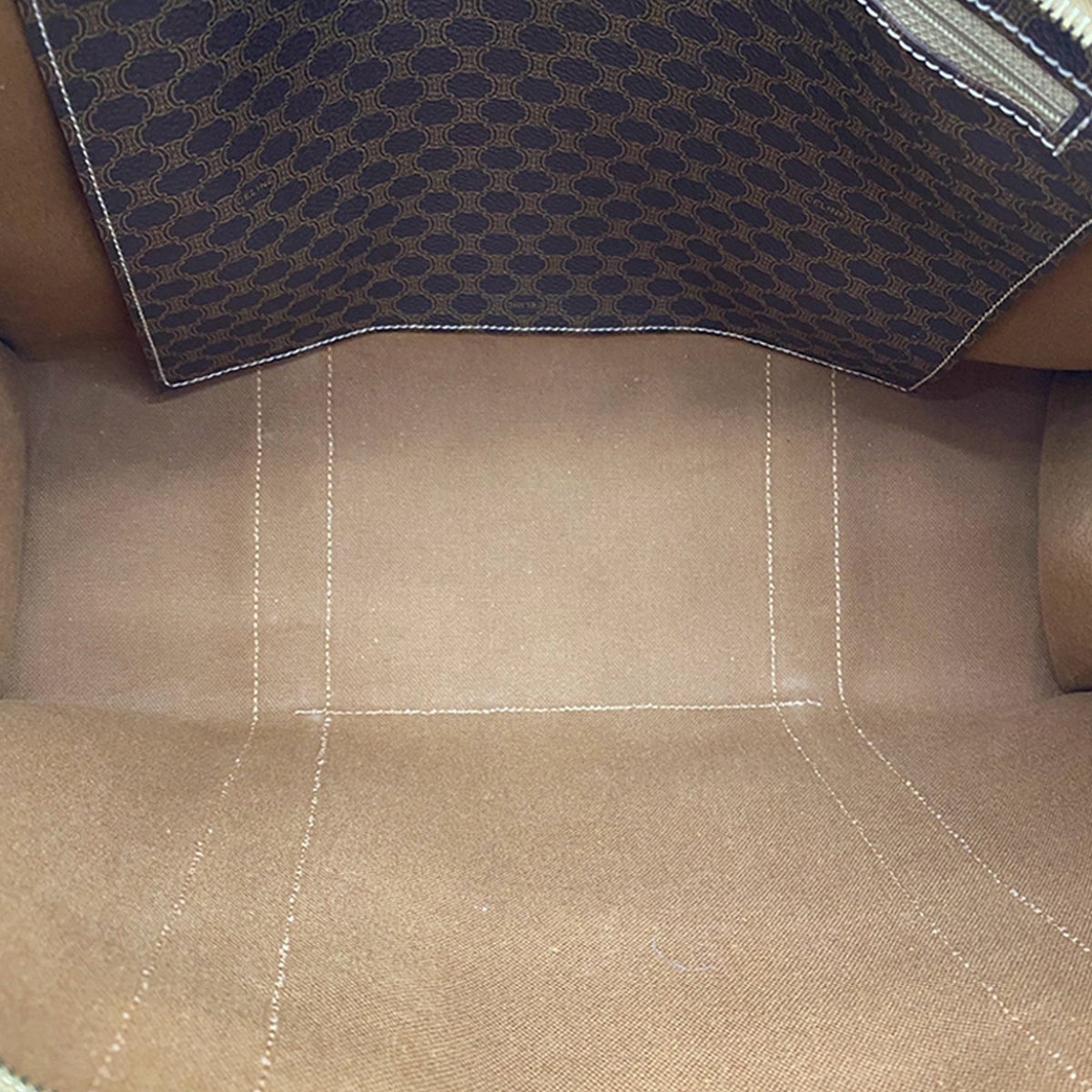 Celine Macadam Coated Canvas Tote