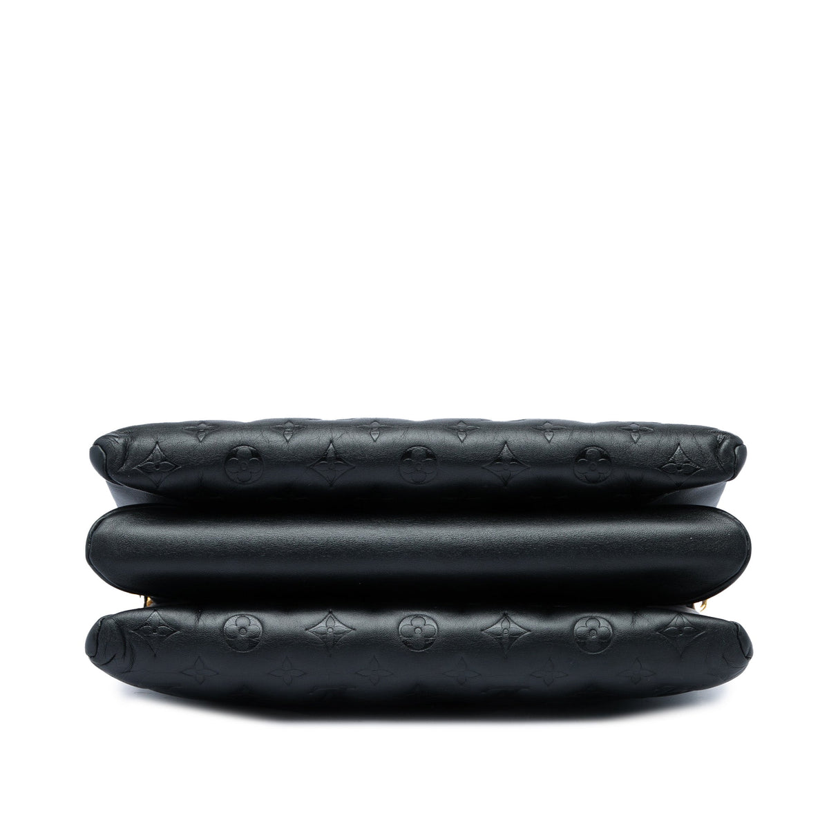 Louis Vuitton Monogram Embossed Puffy Lambskin Coussin MM