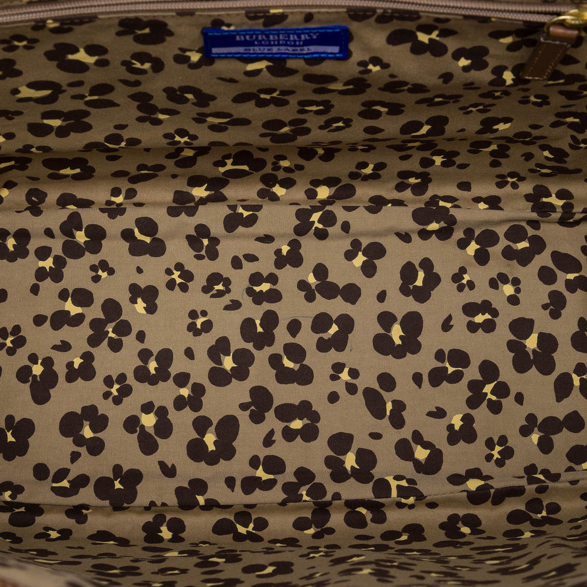 Burberry Denim Tote — Blue