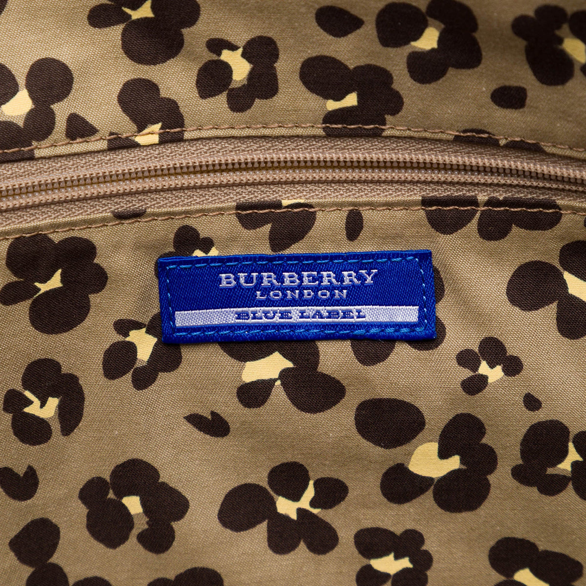 Burberry Denim Tote — Blue