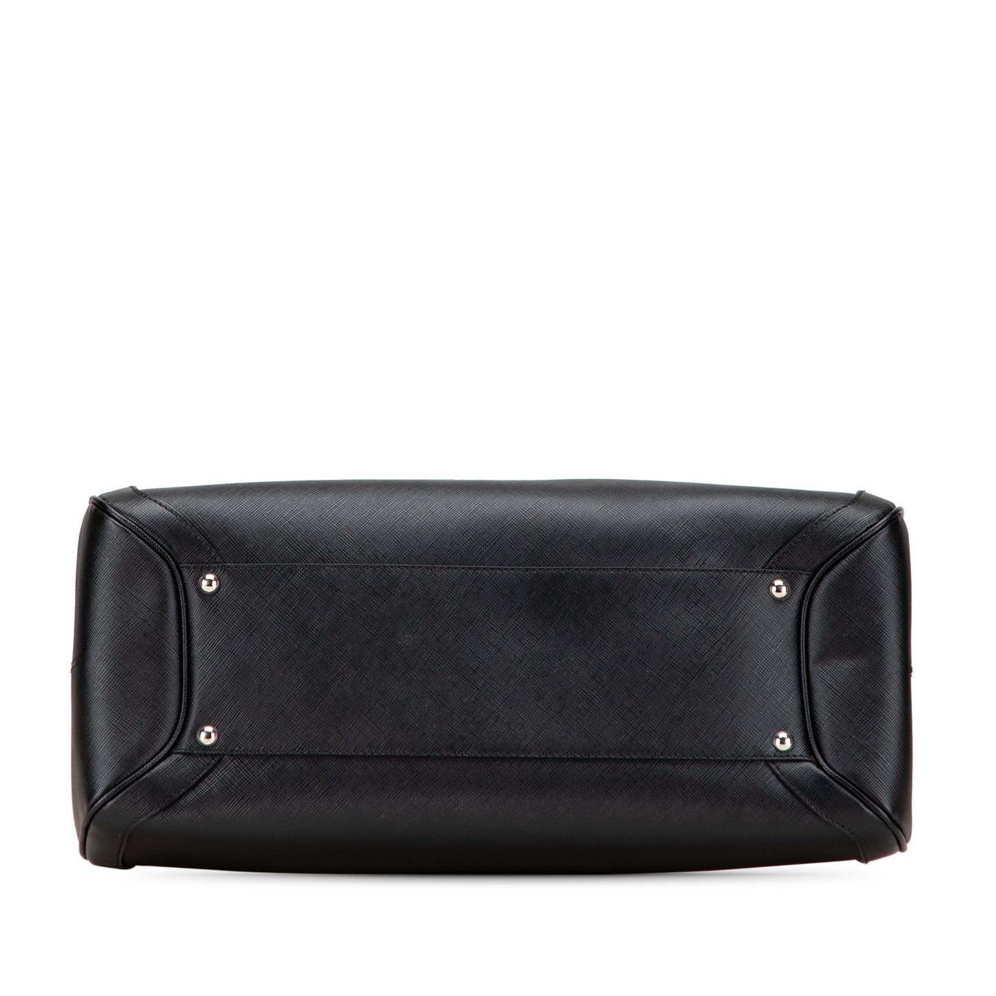Ferragamo Leather Double Gancini Tote