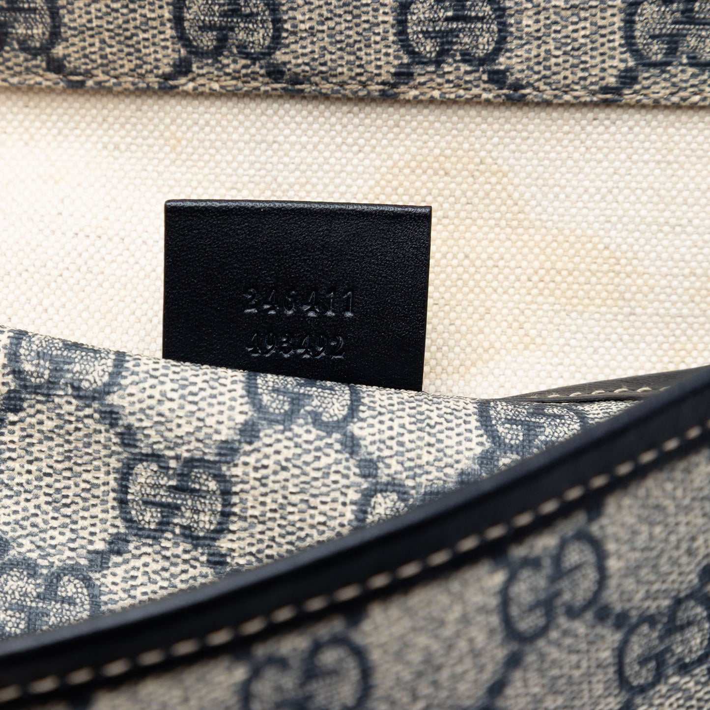 Gucci GG Supreme Web Messenger Bag