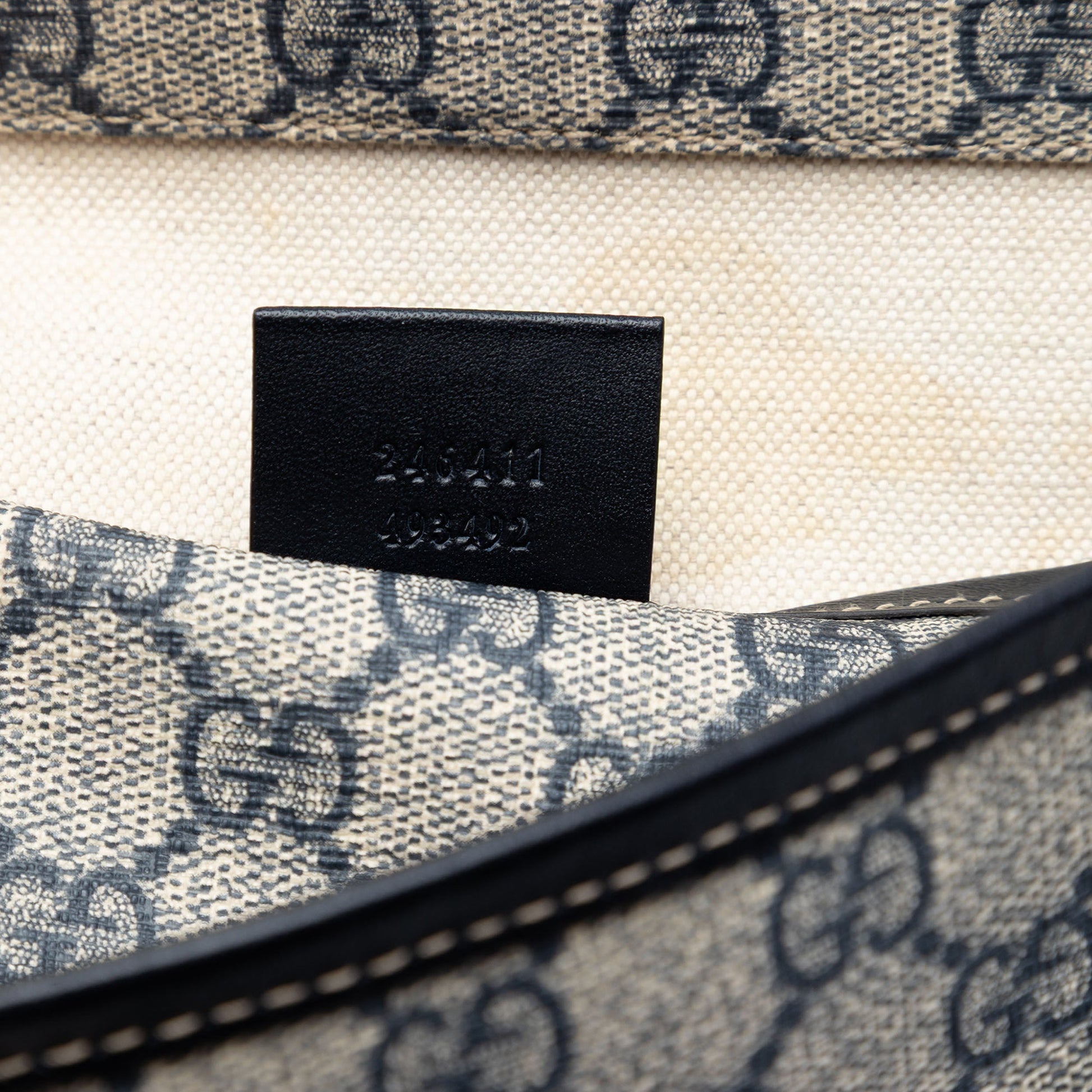 Gucci GG Supreme Web Messenger Bag