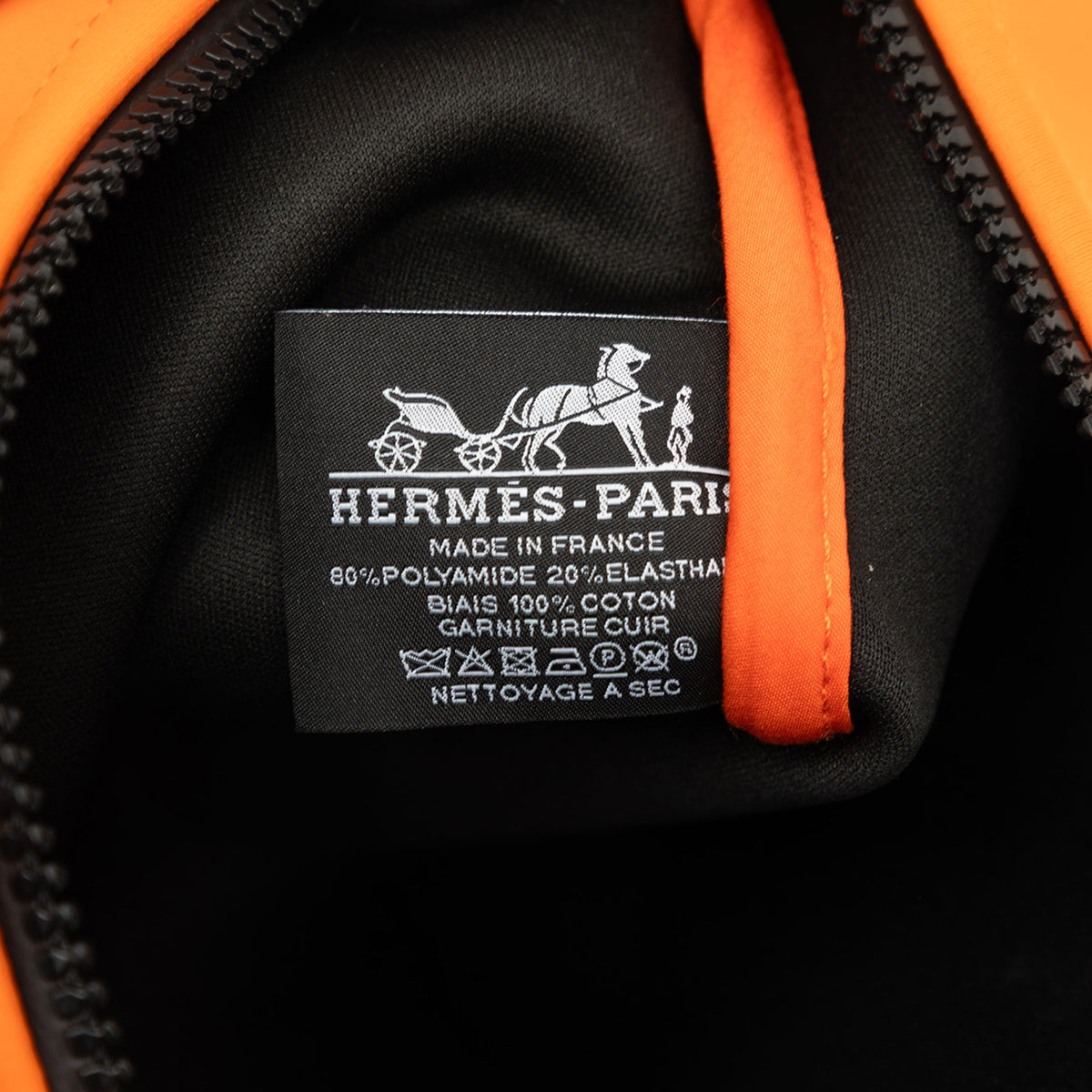 Hermès Medium Neoprene Neobain Case — Orange