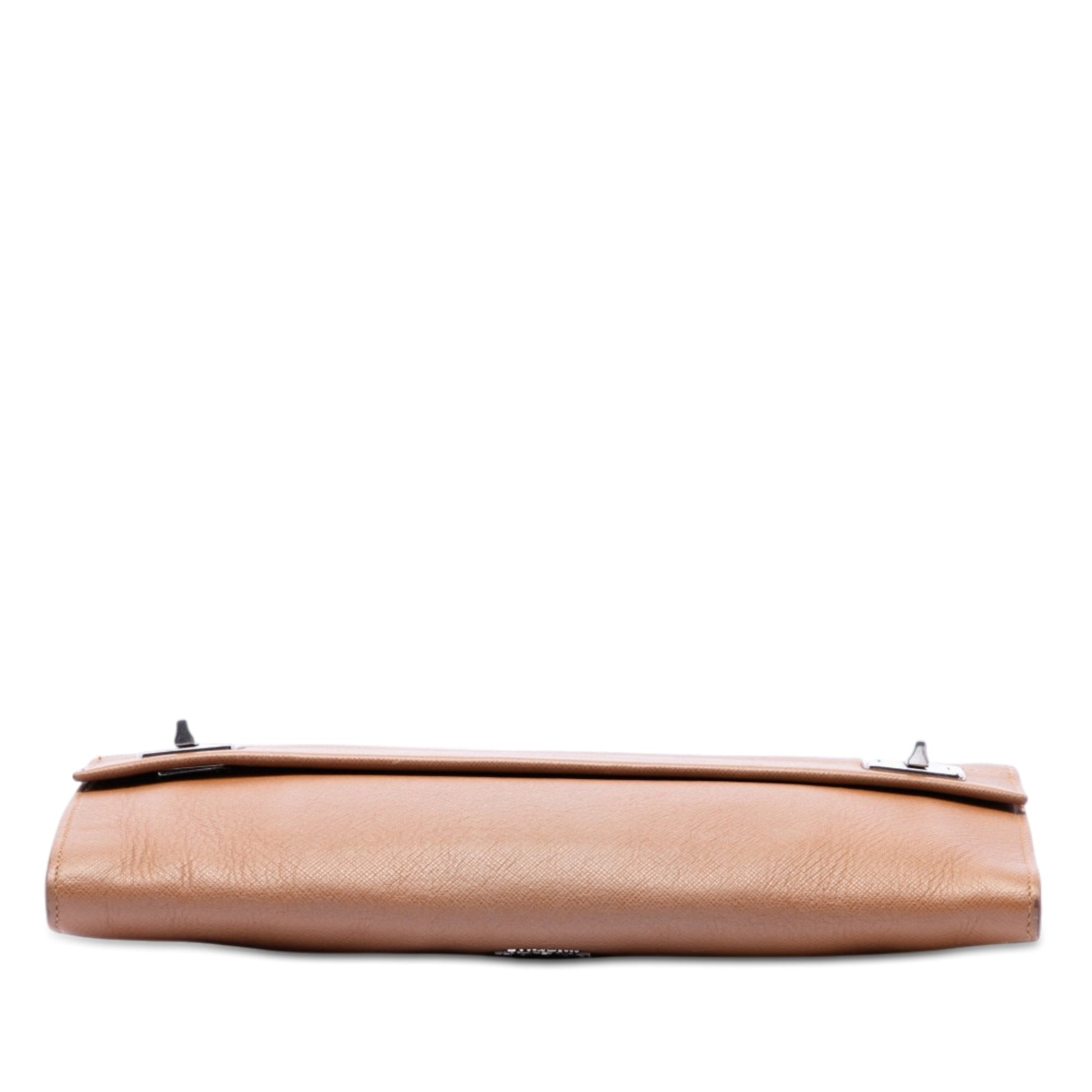 Prada Saffiano Flap Clutch