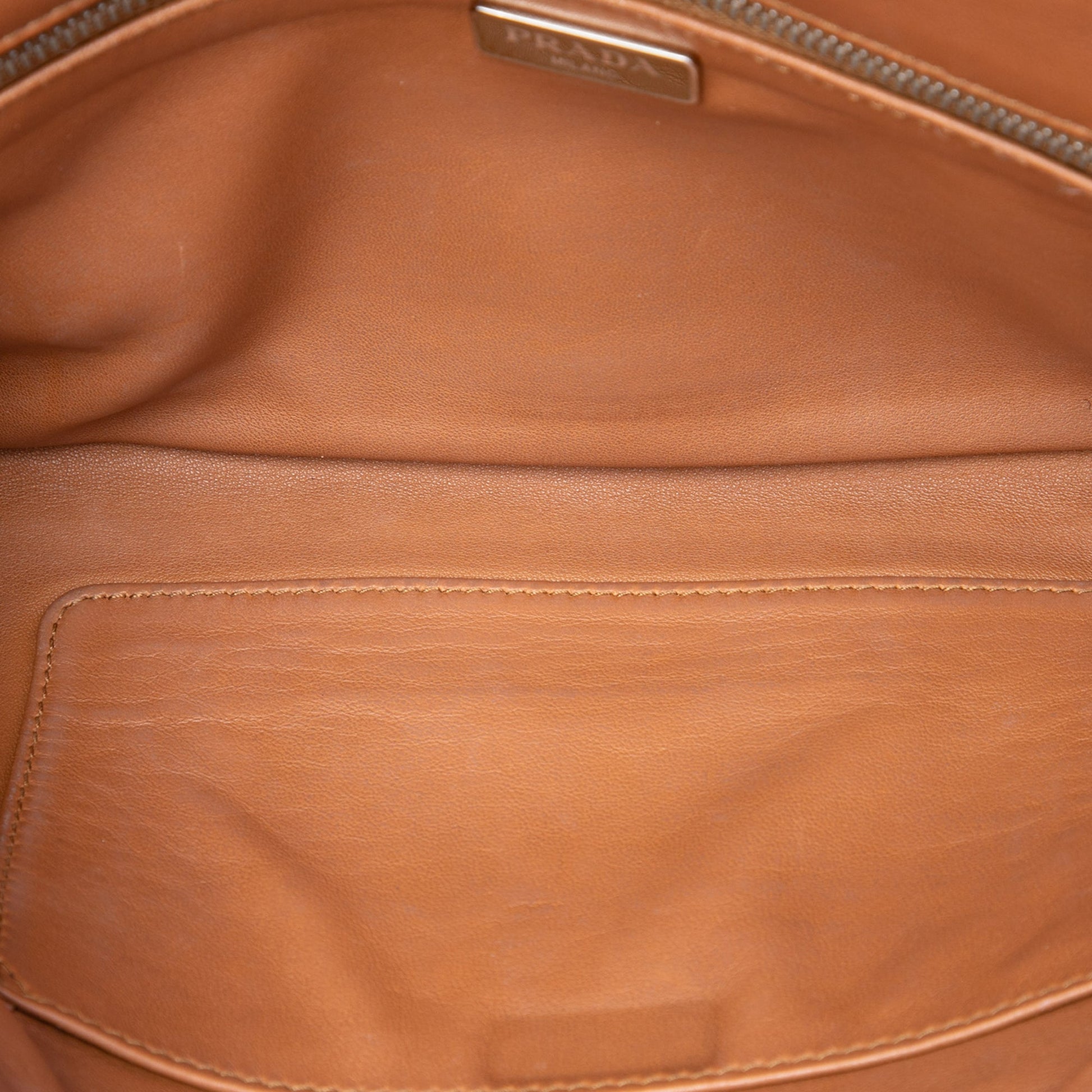 Prada Saffiano Flap Clutch