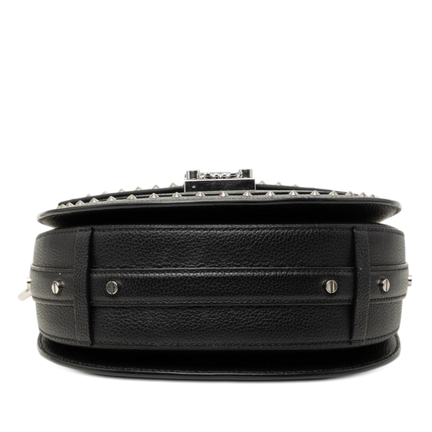 MCM Studded Leather Patricia Satchel