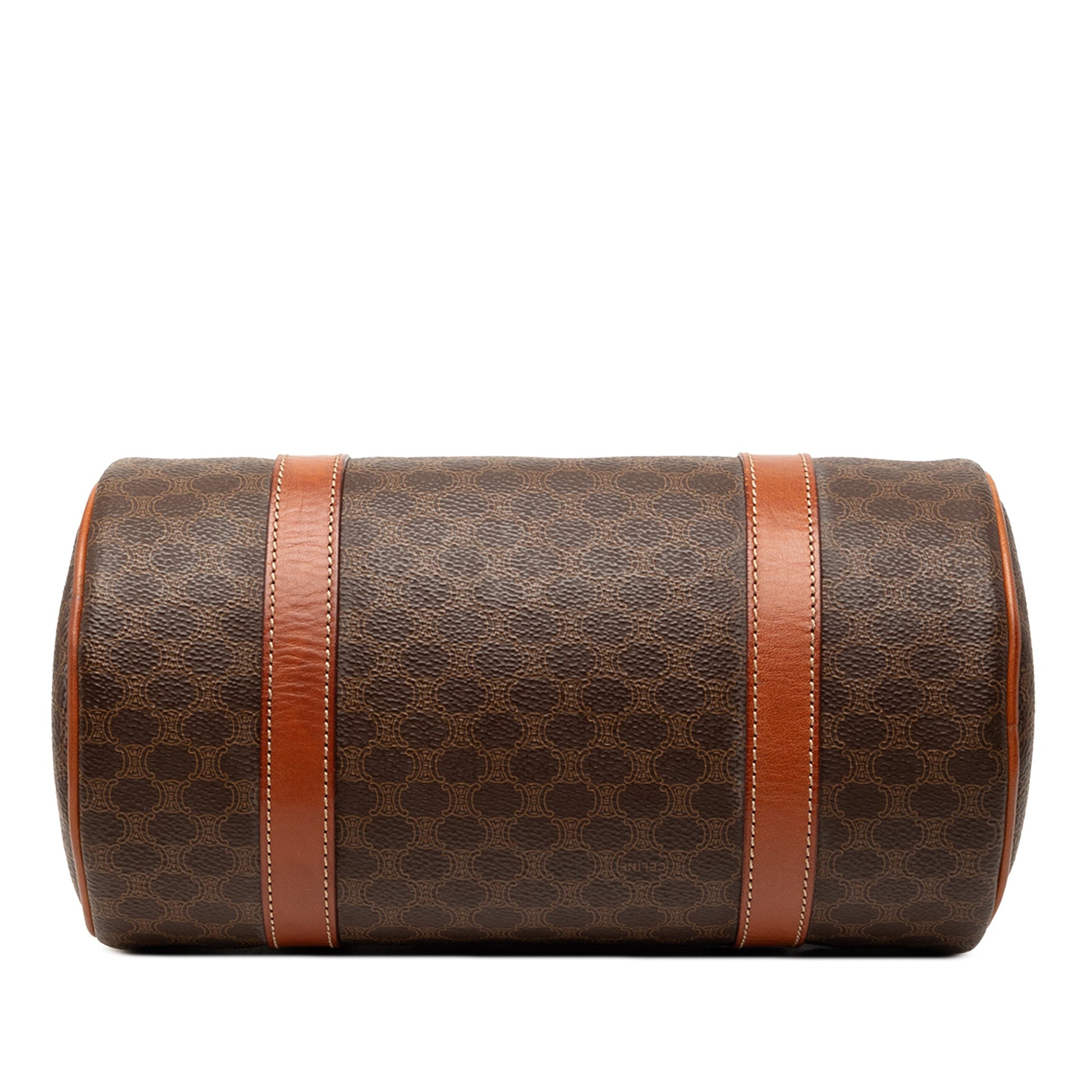 Celine Macadam Coated Canvas Shoulder Bag