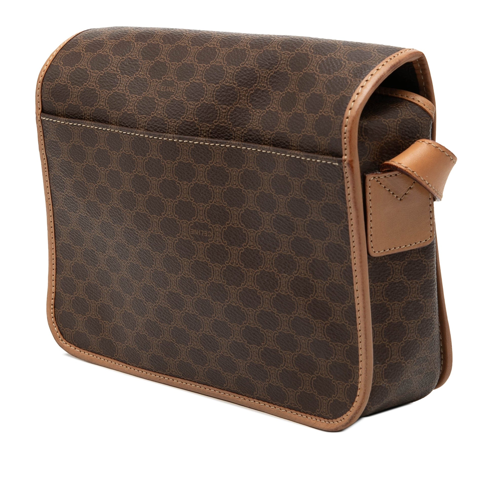 Celine Macadam Coated Canvas Crossbody