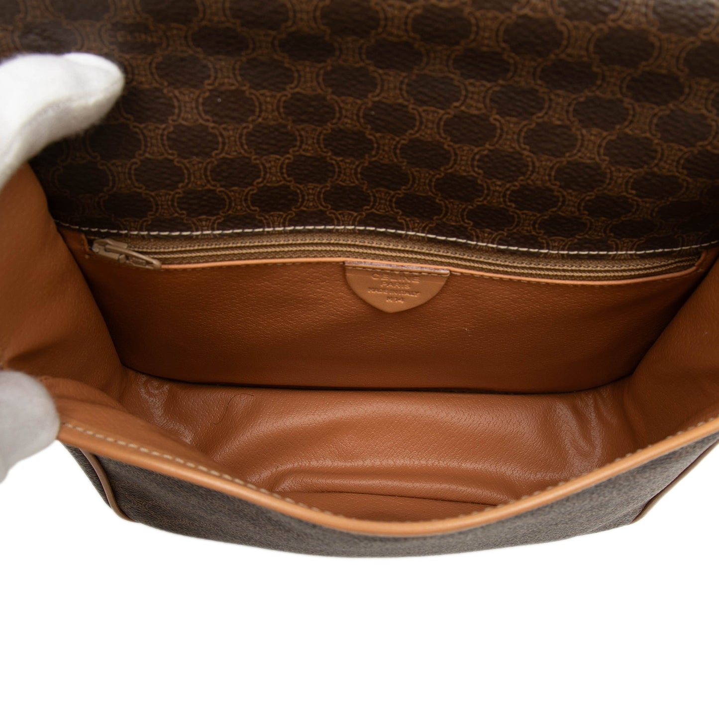 Celine Macadam Coated Canvas Crossbody