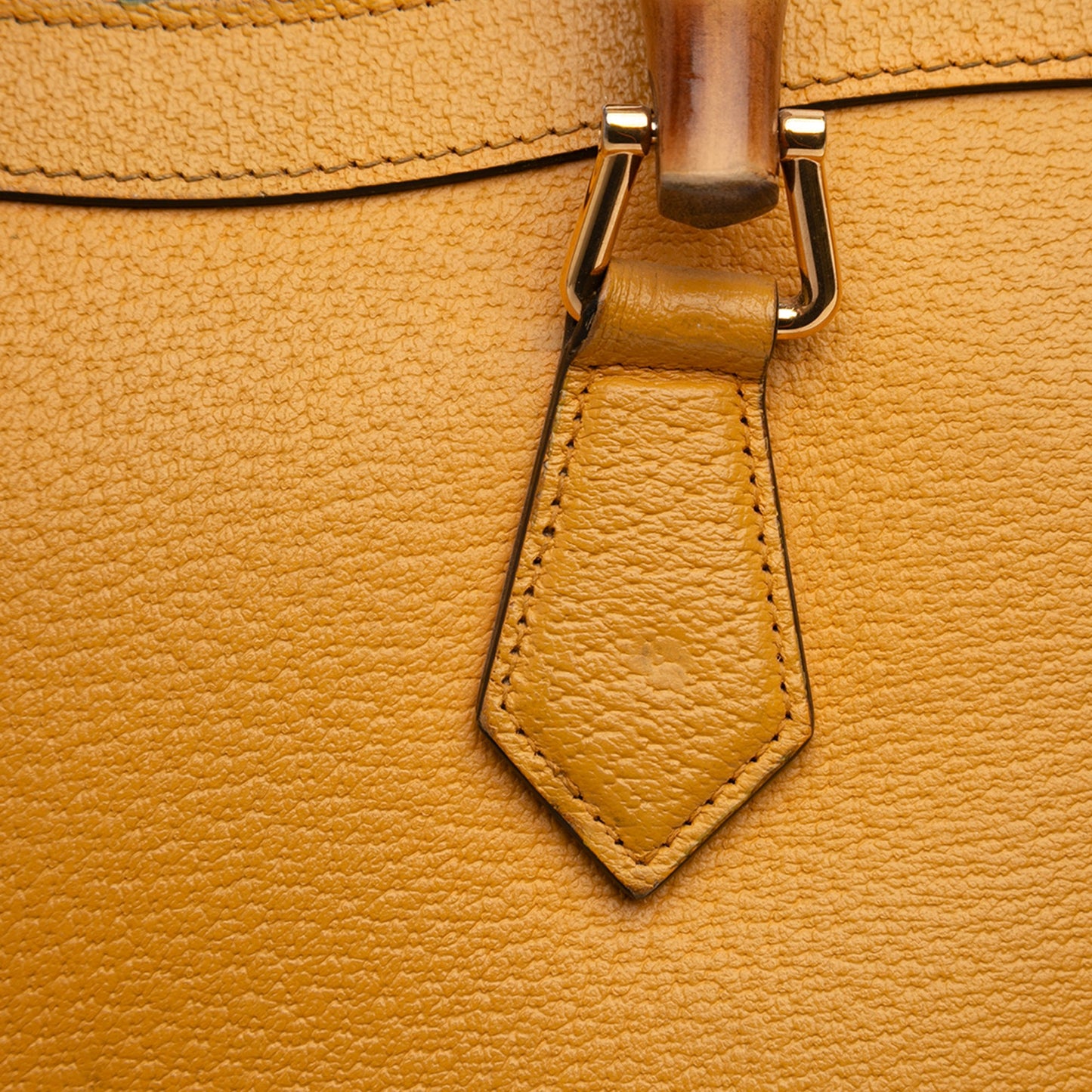 Gucci Medium Calfskin Bamboo Diana Satchel