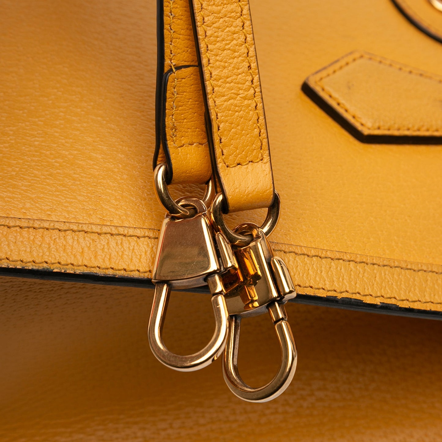 Gucci Medium Calfskin Bamboo Diana Satchel
