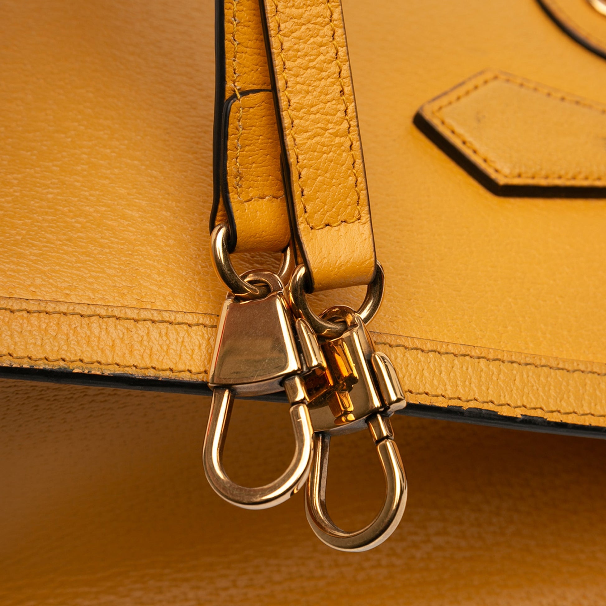 Gucci Medium Calfskin Bamboo Diana Satchel