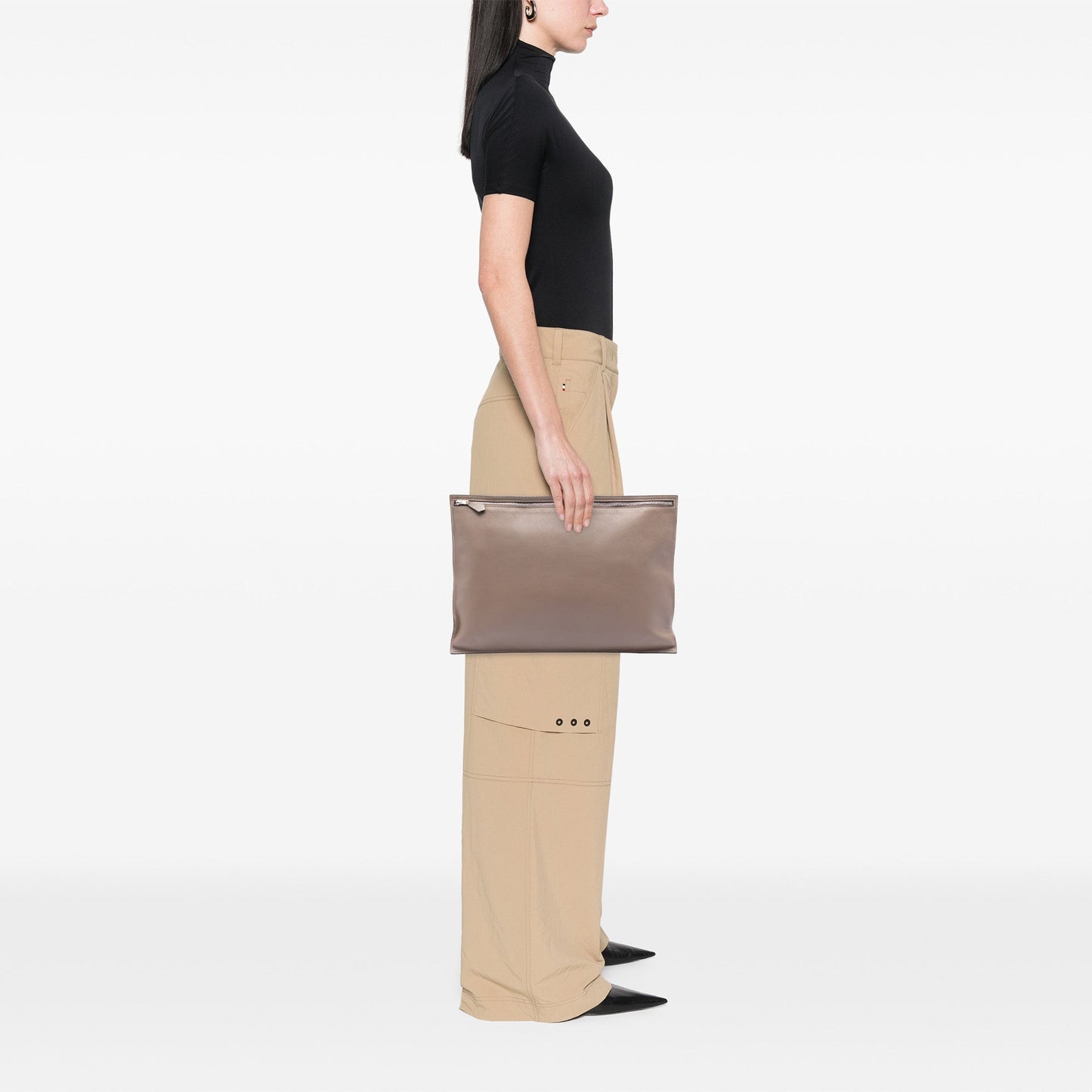 Swift Flat Zip Clutch